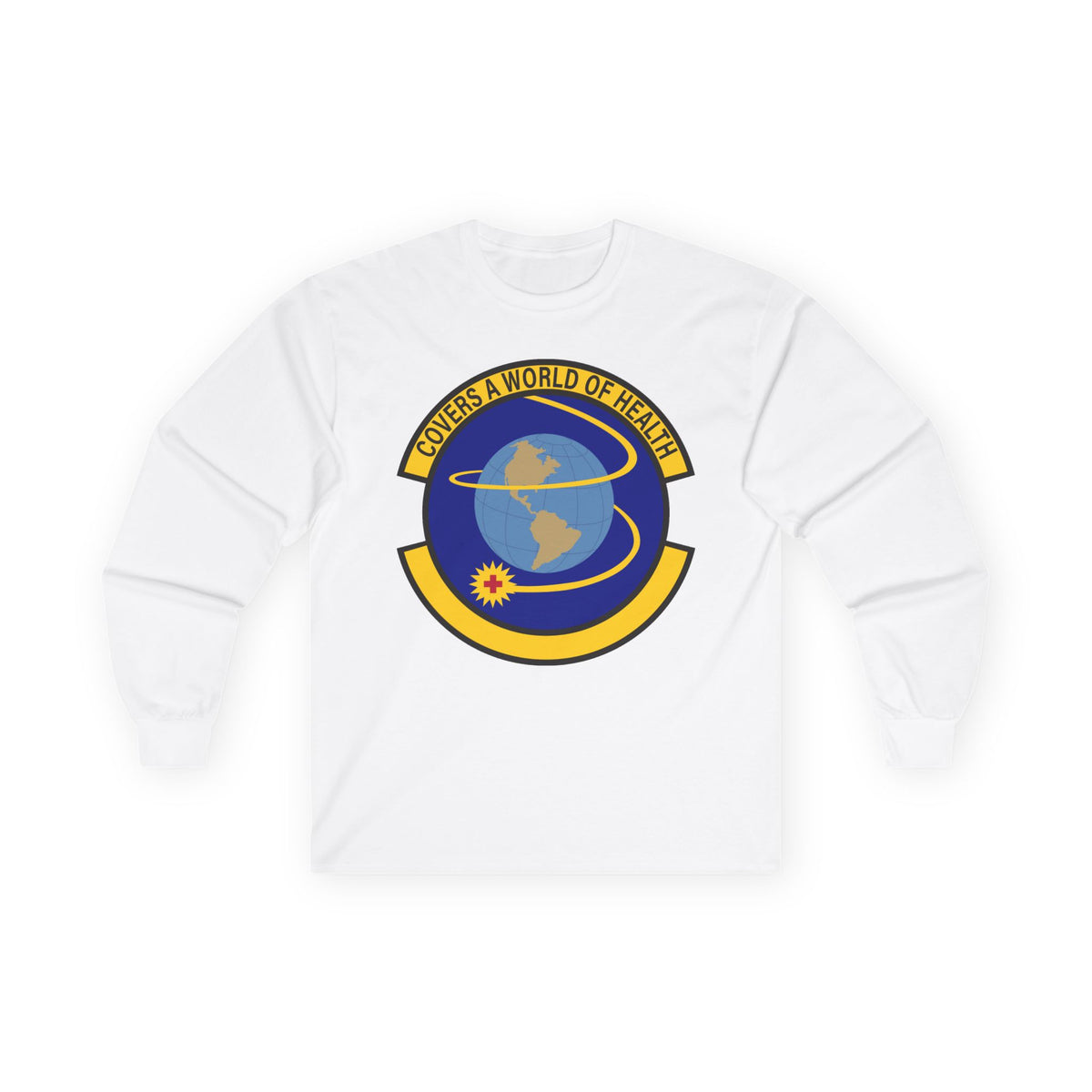 Unisex Ultra Cotton Long Sleeve Tee - USAF - 4th Operational Medical Readiness Sq wo txt X 300