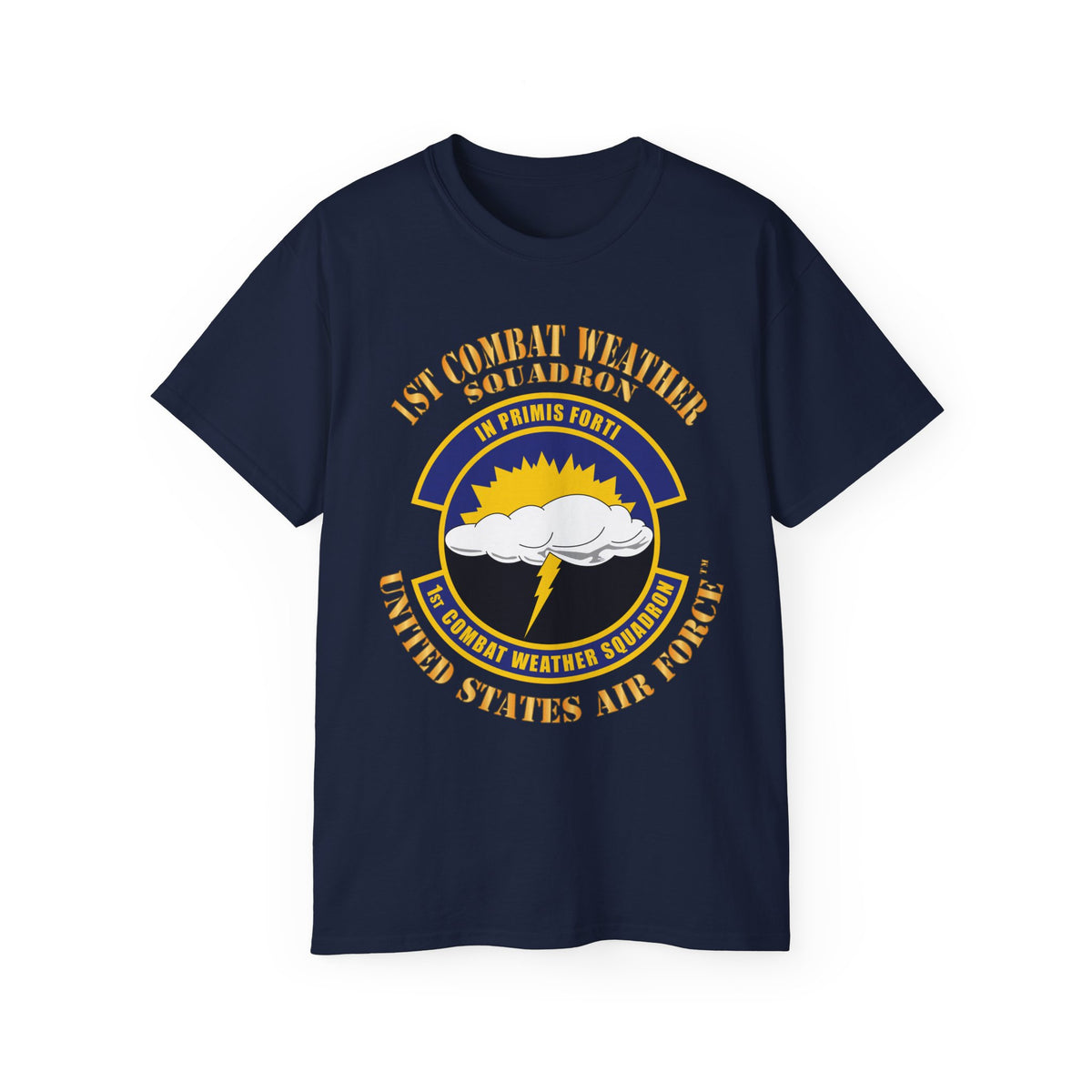 Unisex Ultra Cotton Tee - USAF - 1st Combat Weather Squadron