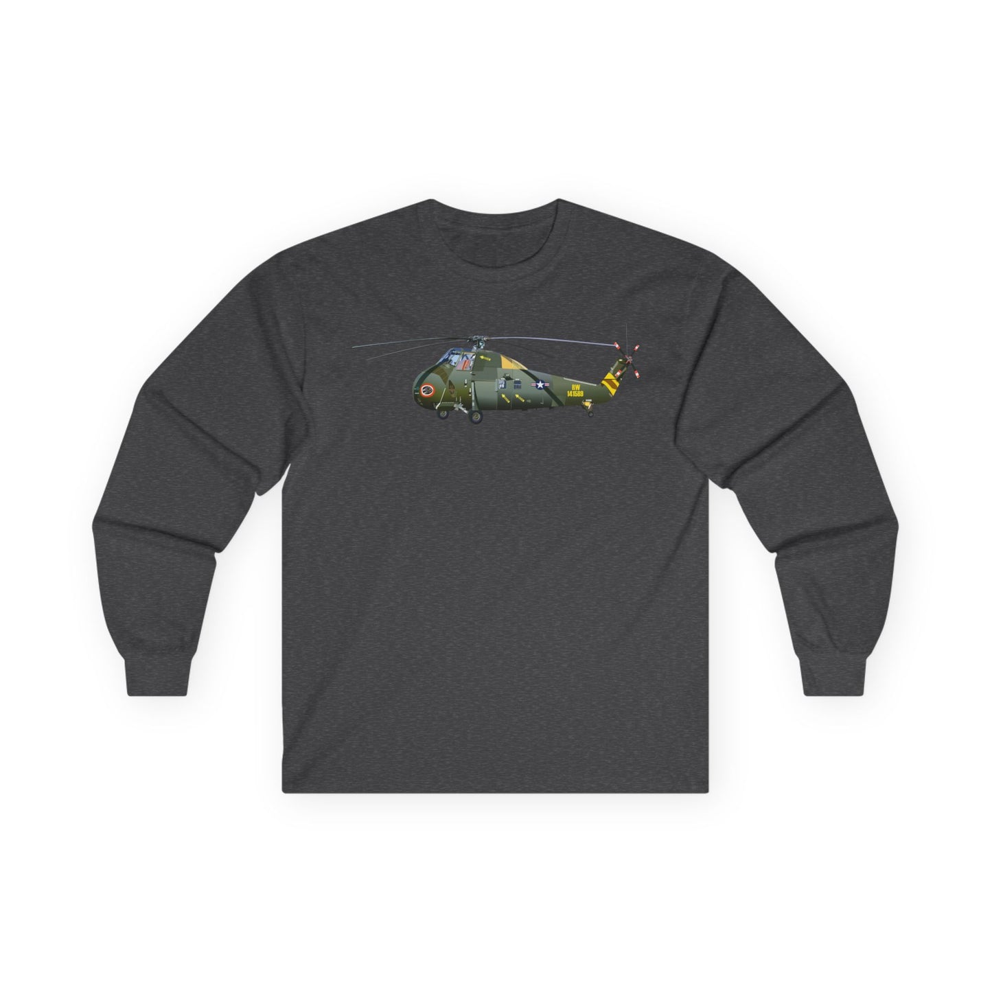 Unisex Ultra Cotton Long Sleeve Tee - H-34 Choctaw wo Txt X 300