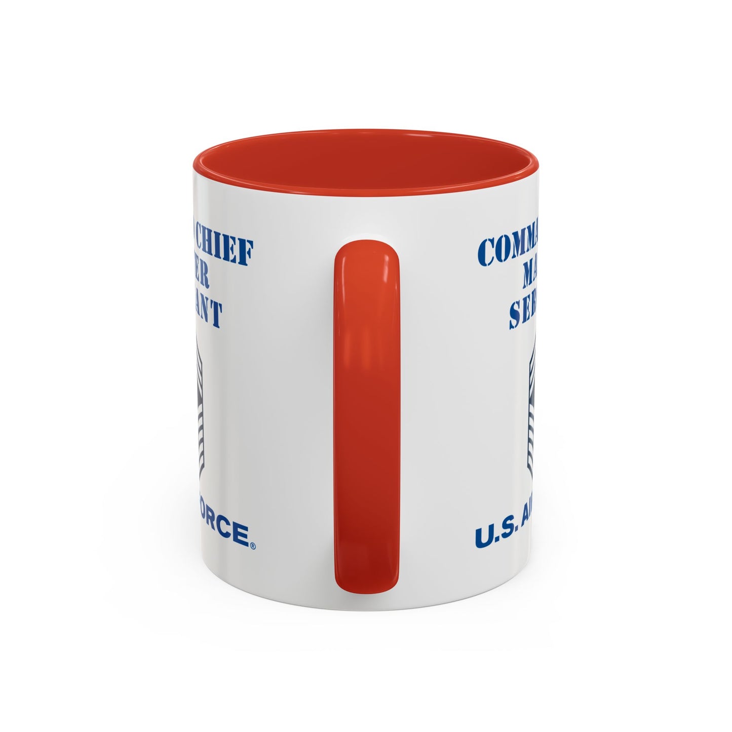 Accent Coffee Mug (11oz & 15oz) - USAF - Command Chief Master Sergeant (E9c) - 2020 - US Air Force w Text X 300
