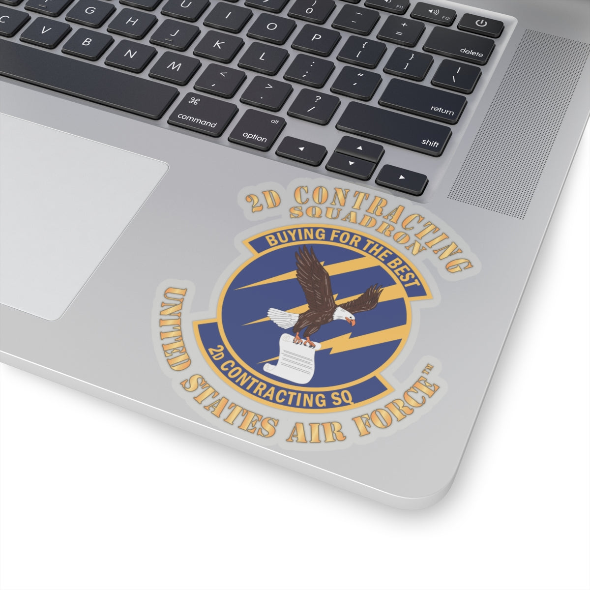 Kiss-Cut Stickers - USAF - 2d Contracting Squadron