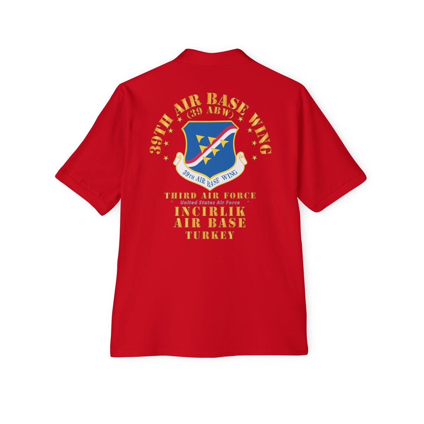 Men's Piqué Polo - USAF - 39th Air Base Wing - Incirlik AB X 300