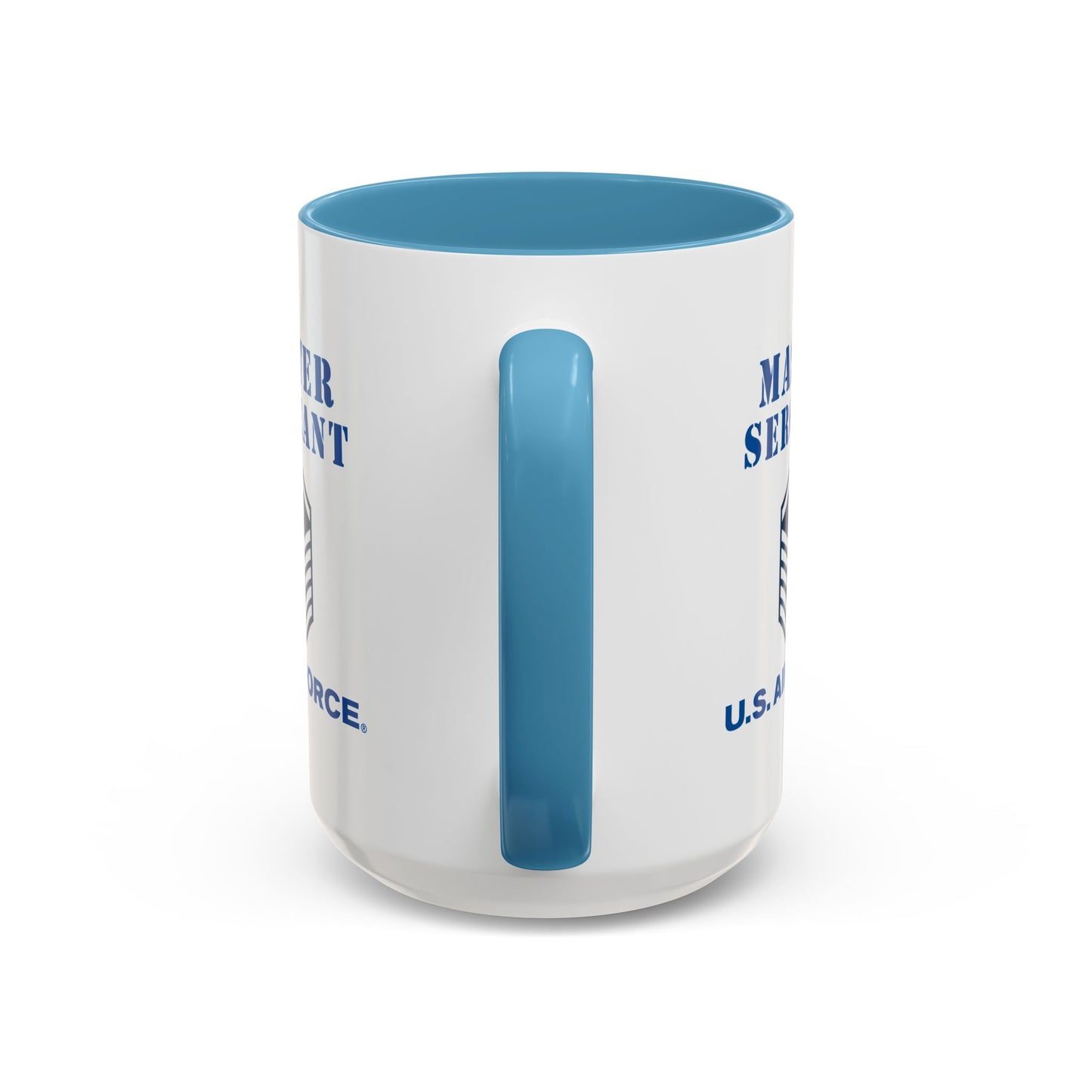 Accent Coffee Mug (11oz & 15oz) - USAF - Master Sergeant (E7a) - 2020 - US Air Force w Text X 300