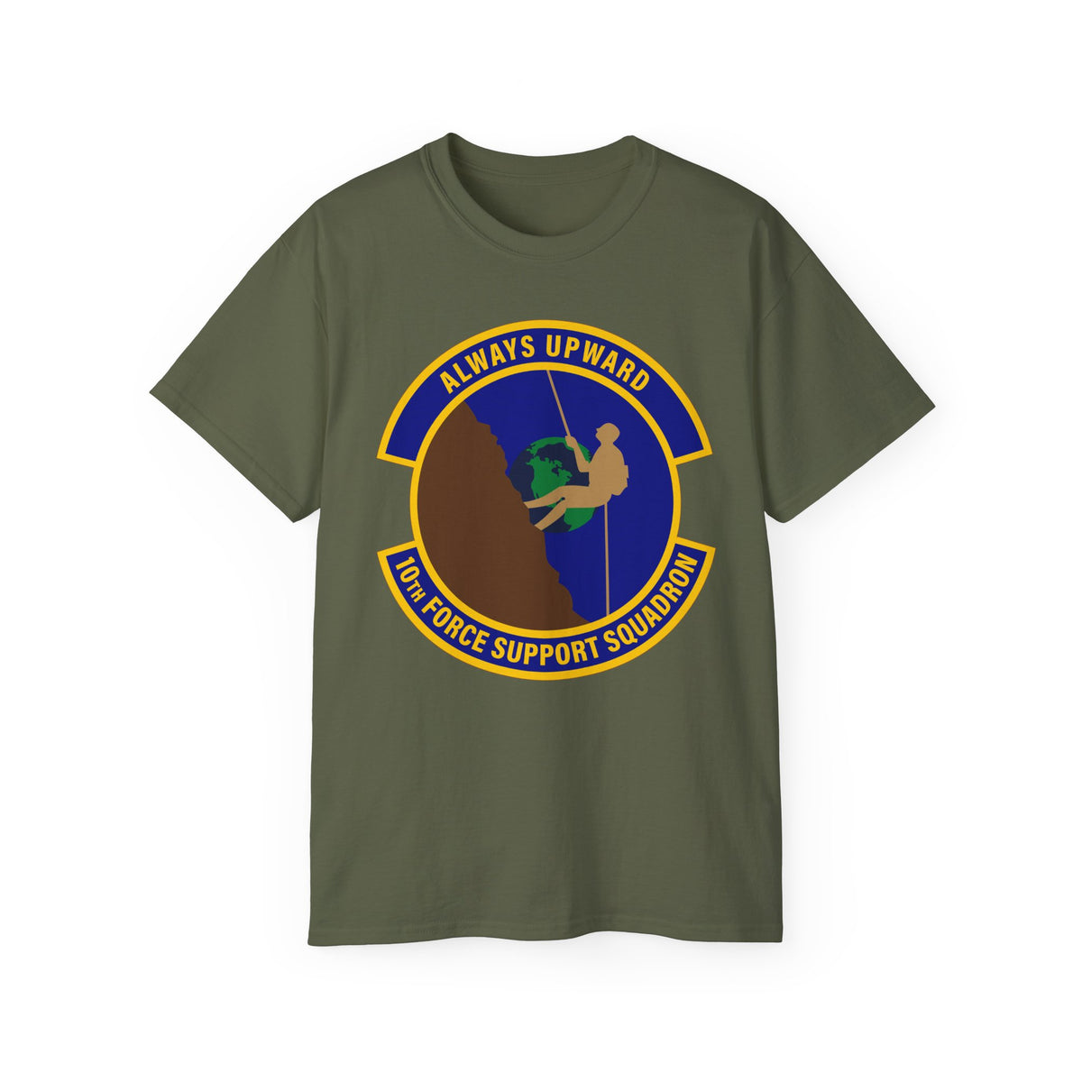 Unisex Ultra Cotton Tee - USAF - 10th Force Support Squadron wo txt