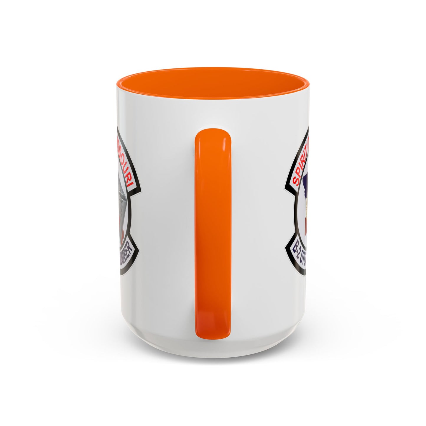 Accent Coffee Mug (11oz & 15oz) - USAF - B2 - Spirit of Missouri - Stealth Bomber wo Txt
