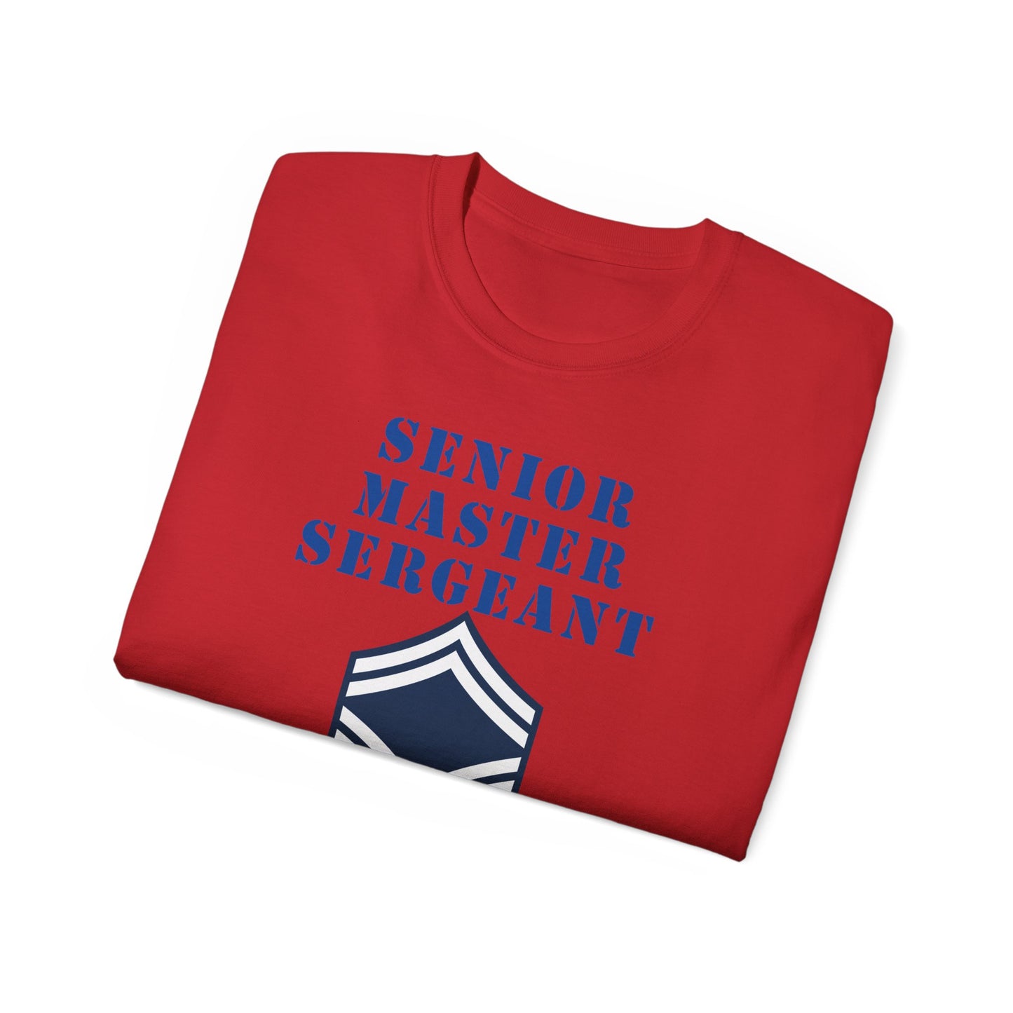 Unisex Ultra Cotton Tee - USAF - Senior Master Sergeant (E8a) - 2020 - US Air Force w Text X 300