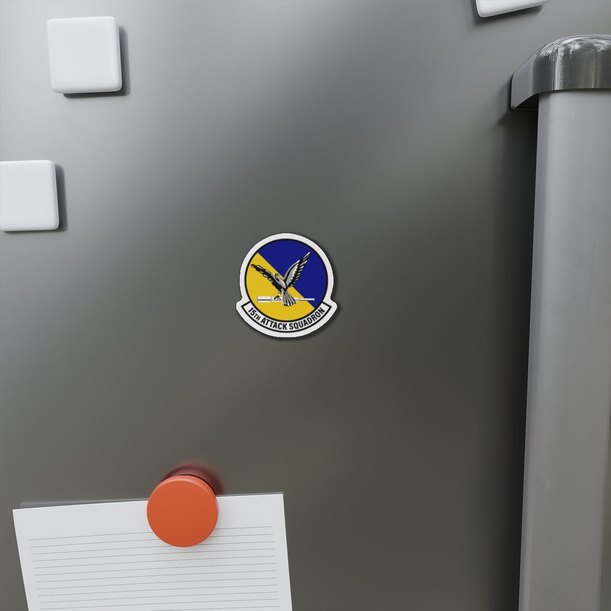 Die-Cut Magnet - USAF - 15th Attack Squadron wo txt