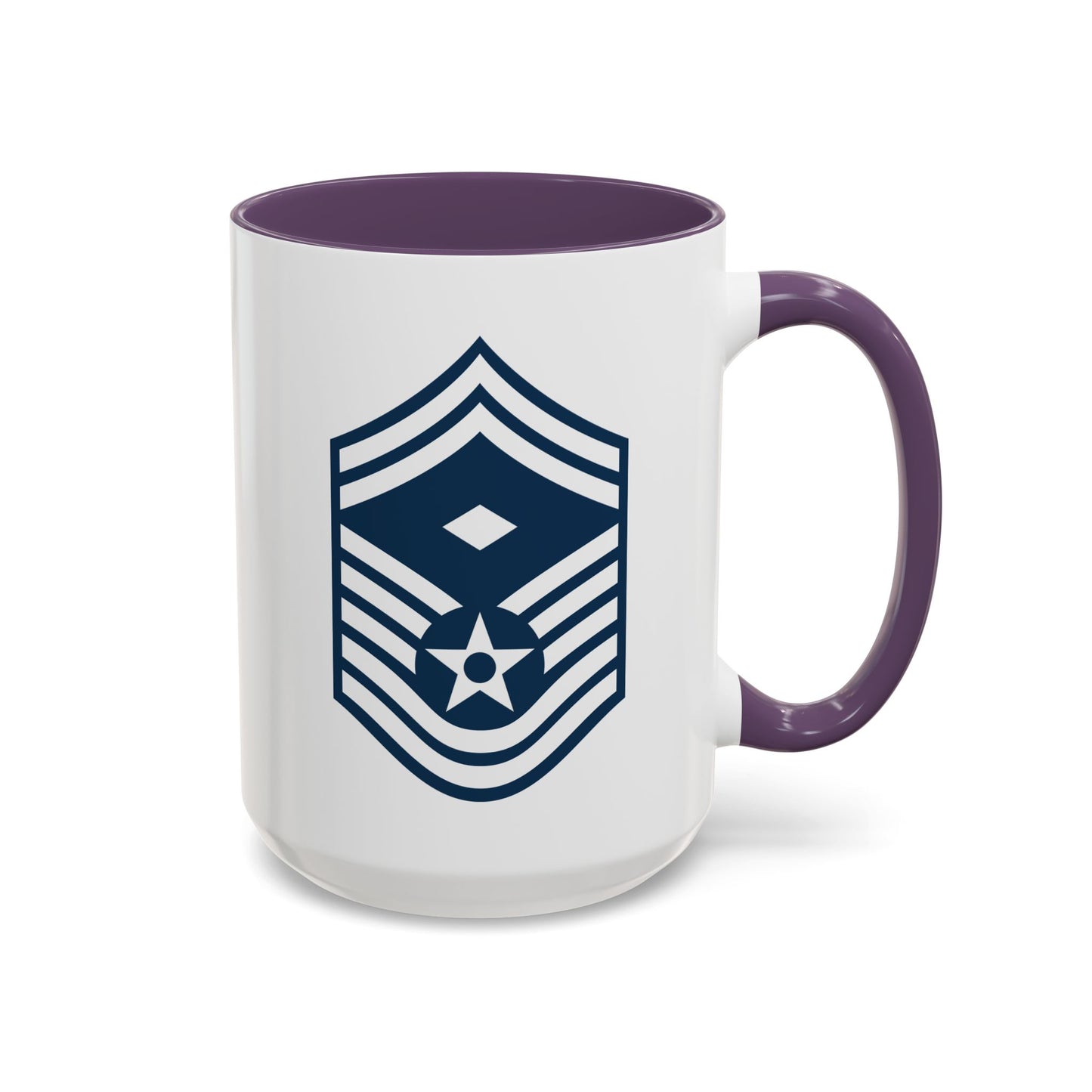 Accent Coffee Mug (11oz & 15oz) - USAF - First Sergeant (E8b) - 2020