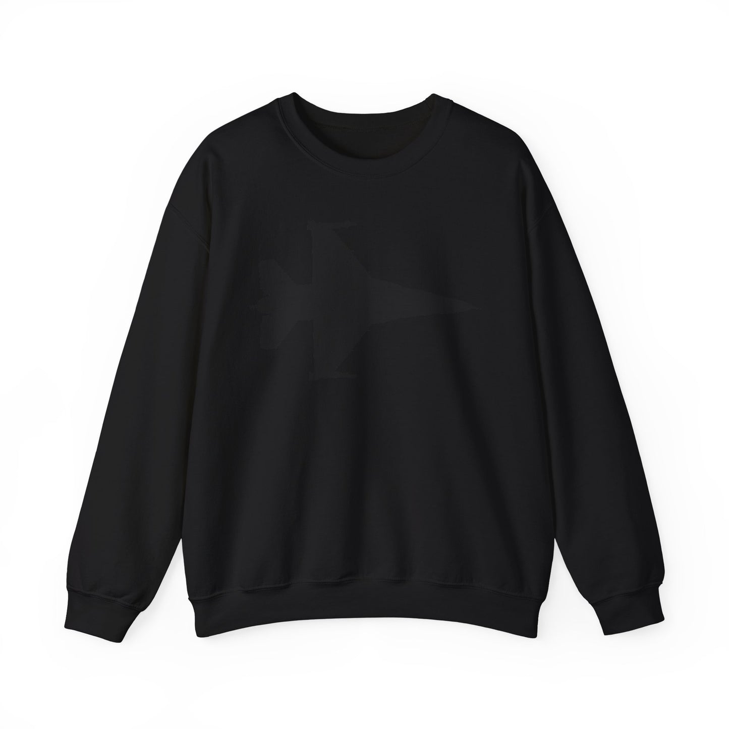 Crewneck Sweatshirt - Aircraft - F-16 -Top - Silhouette - wo Txt X 300