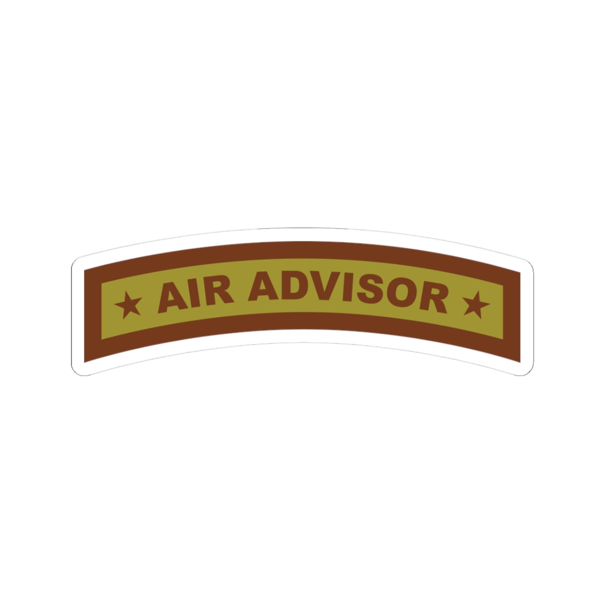 Kiss-Cut Stickers - USAF - Advanced Air Advisor Tab