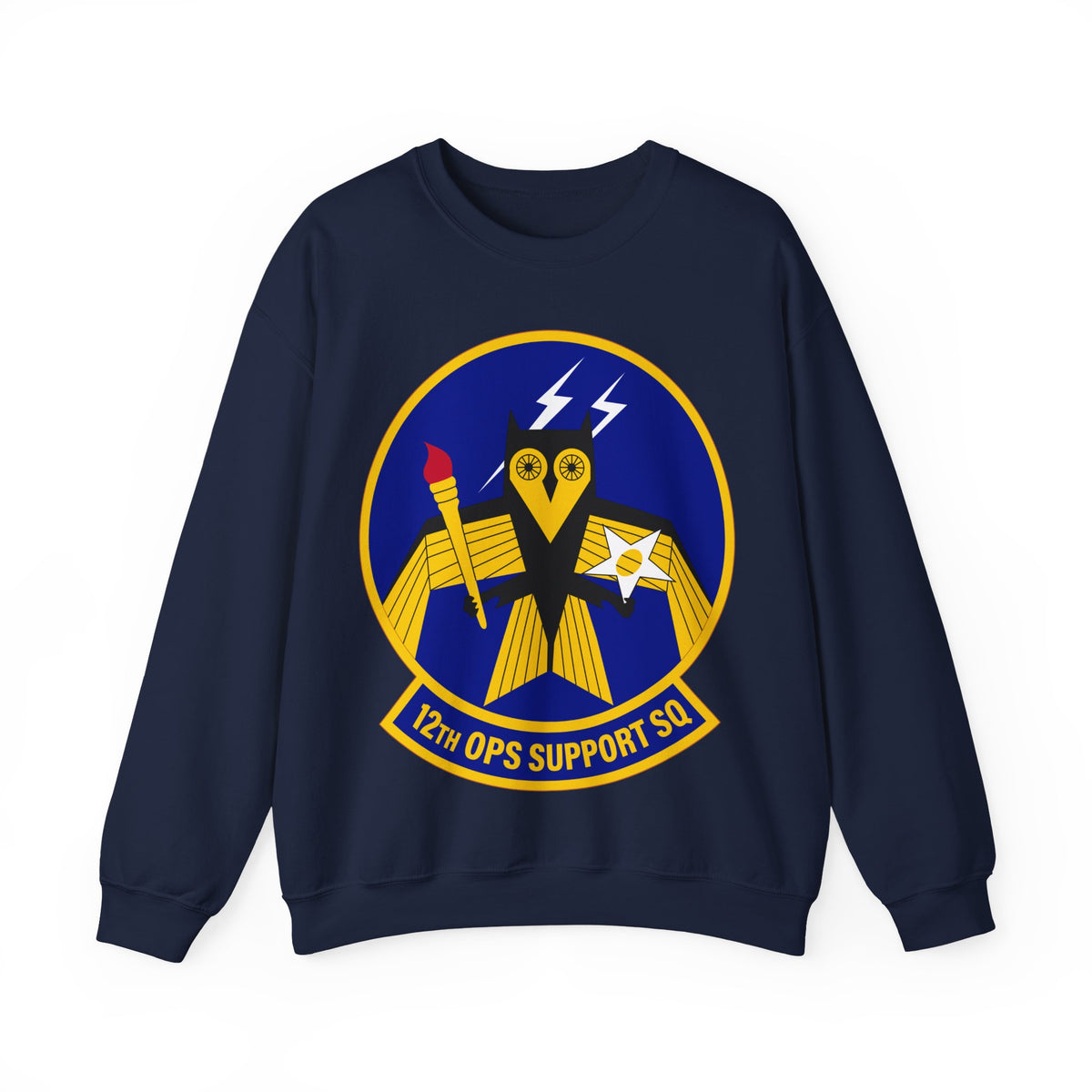 Crewneck Sweatshirt - USAF - 12th Operations Support Squadron wo txt