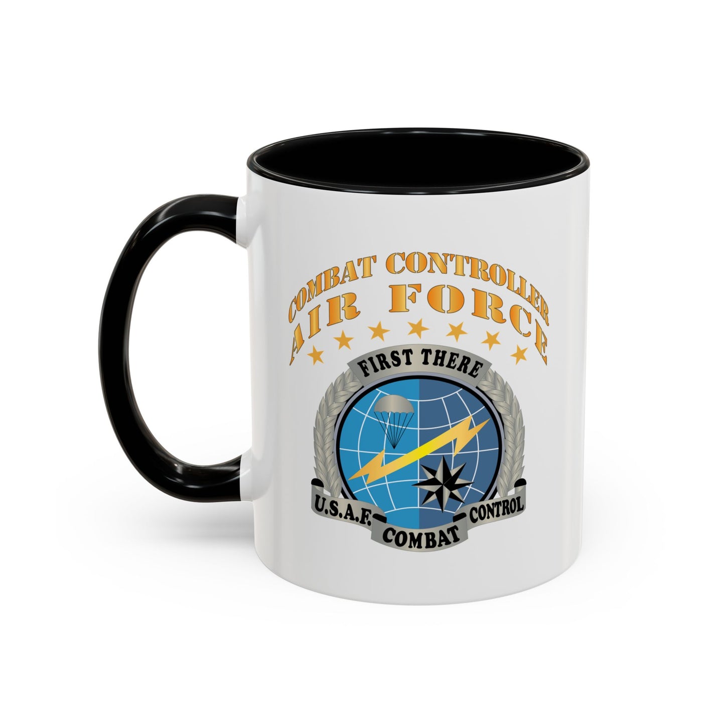 Accent Coffee Mug (11oz & 15oz) - USAF - Combat Controller X 300