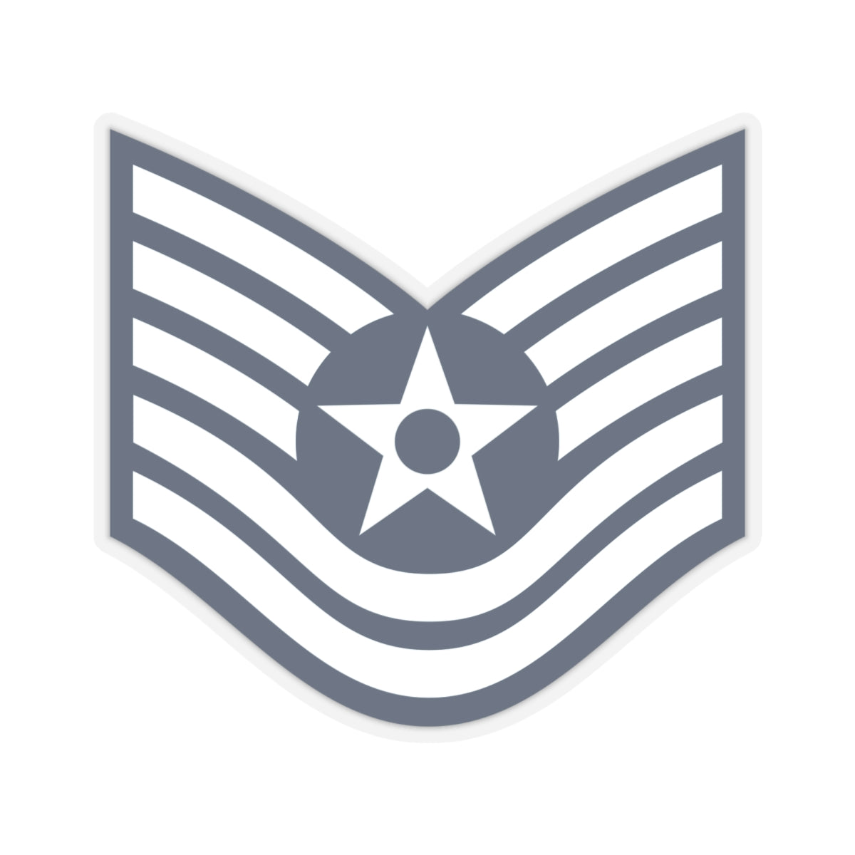 Kiss-Cut Stickers - USAF - Technical Sergeant (E6) - 2020