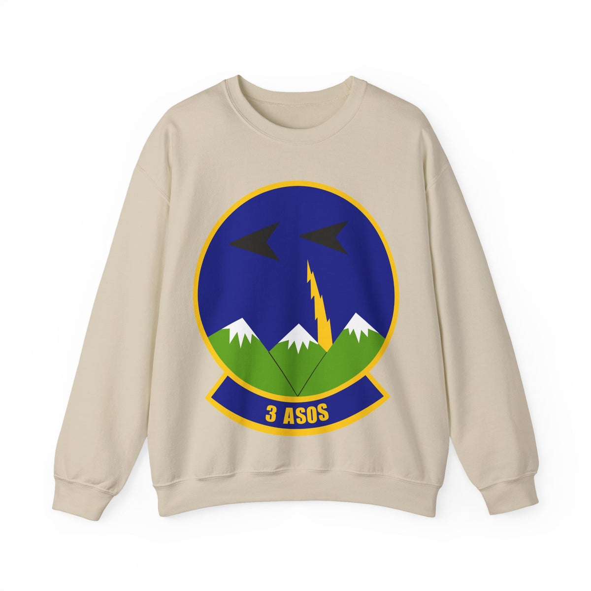 Crewneck Sweatshirt - USAF - 3rd Air Support Operations Squadron wo txt X 300