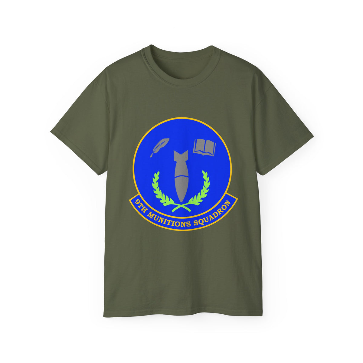 Unisex Ultra Cotton Tee - USAF - 9th Munitions Squadron wo txt X 300