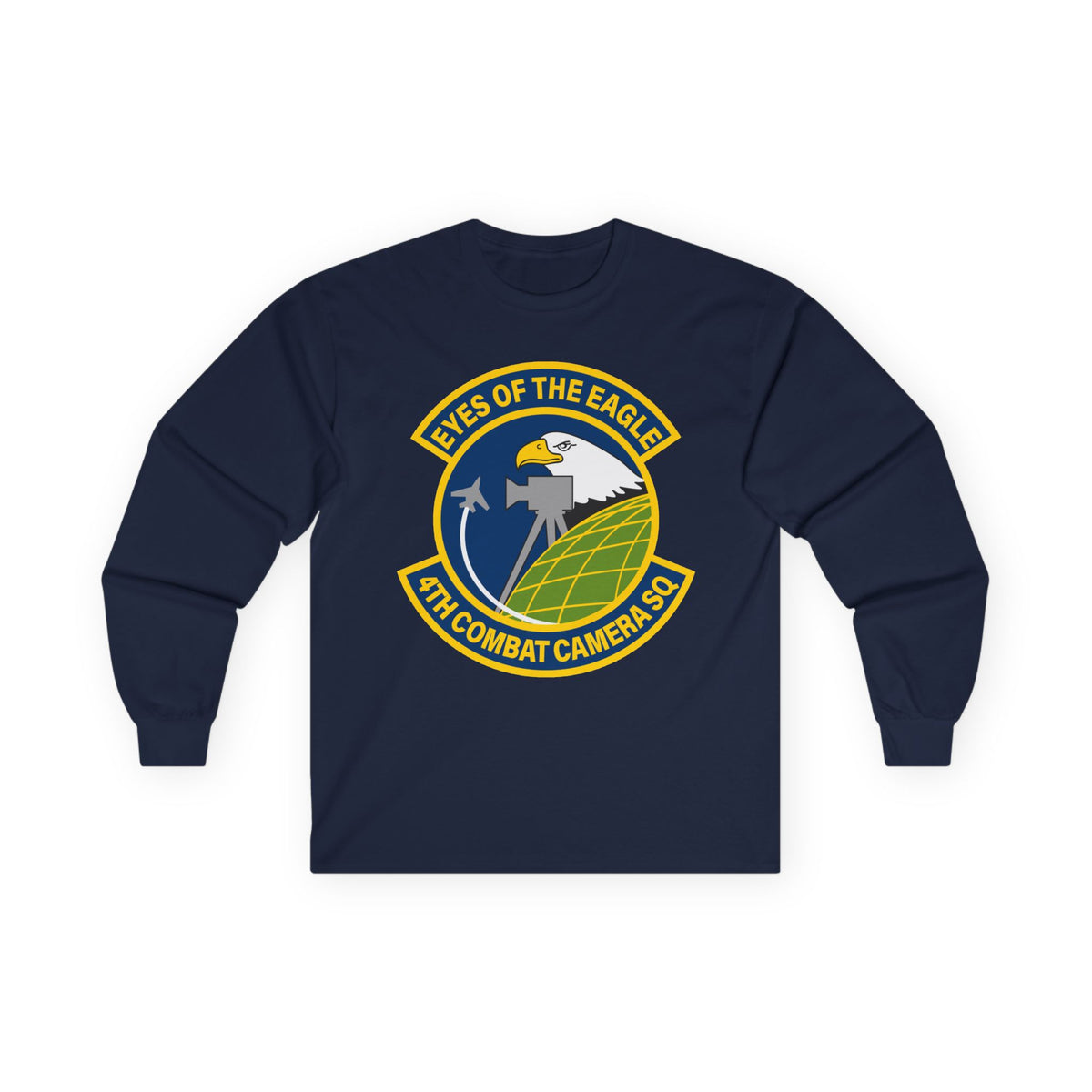 Unisex Ultra Cotton Long Sleeve Tee - USAF - 4th Combat Camera Squadron wo txt X 300