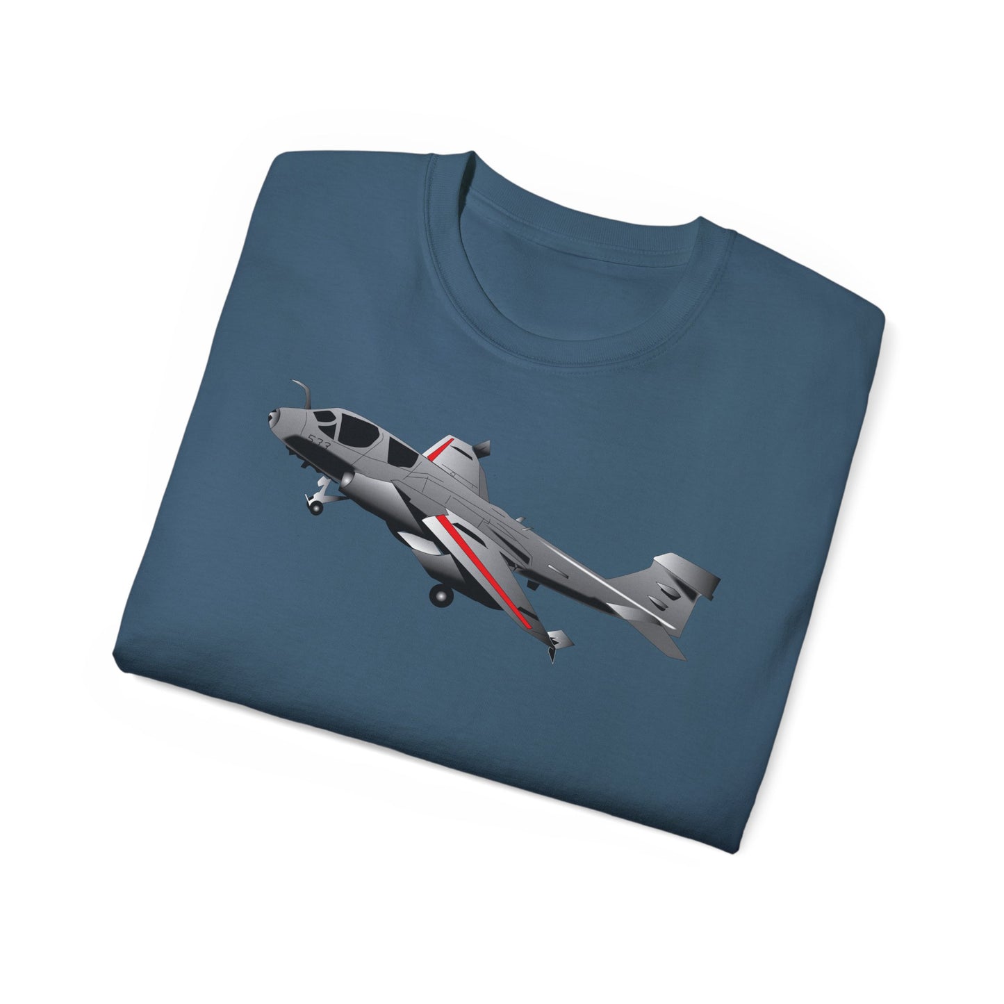 Unisex Ultra Cotton Tee - Aircraft - Navy - A-6A Intruder X 300