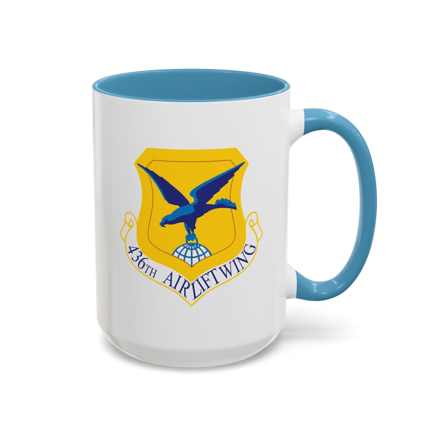 Accent Coffee Mug (11oz & 15oz) - USAF - 436th Airlift Wing wo Txt X 300