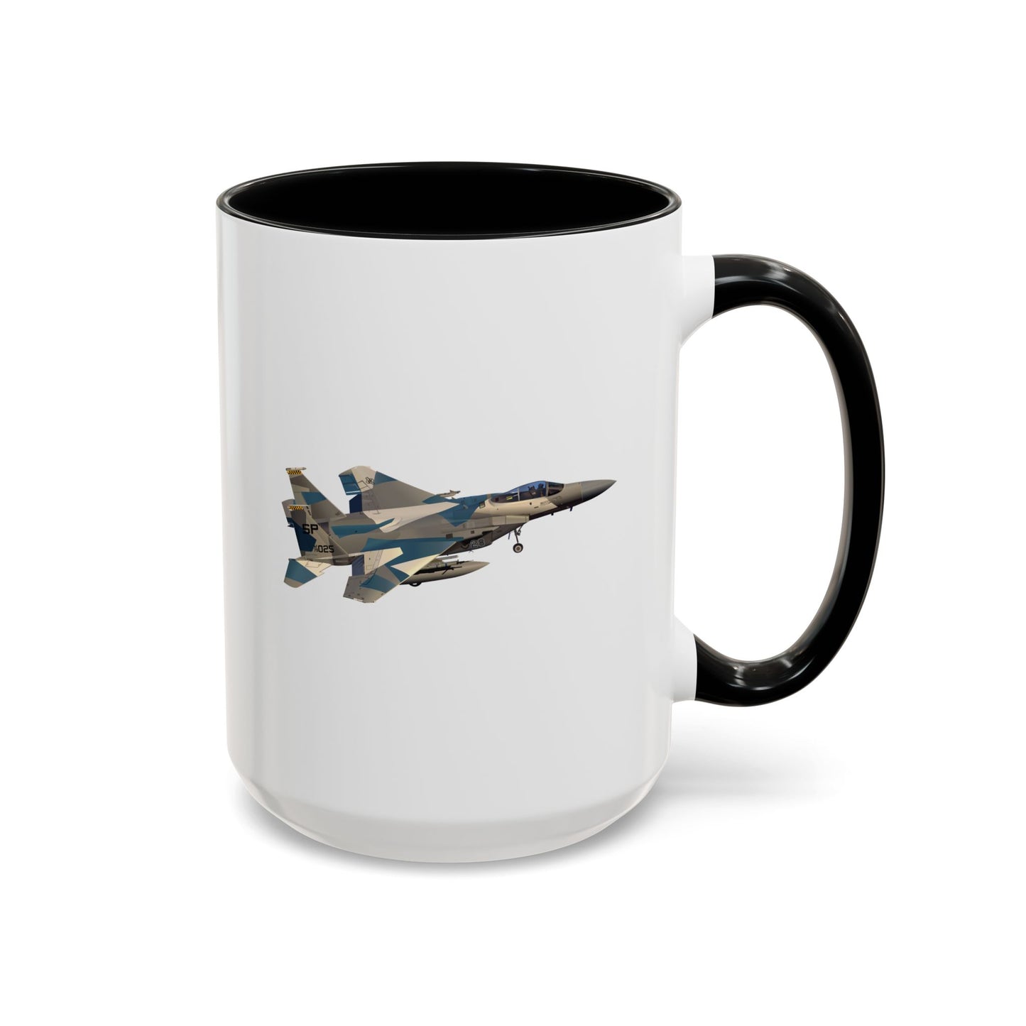 Accent Coffee Mug (11oz & 15oz) - USAF - F15 Eagle wo txt