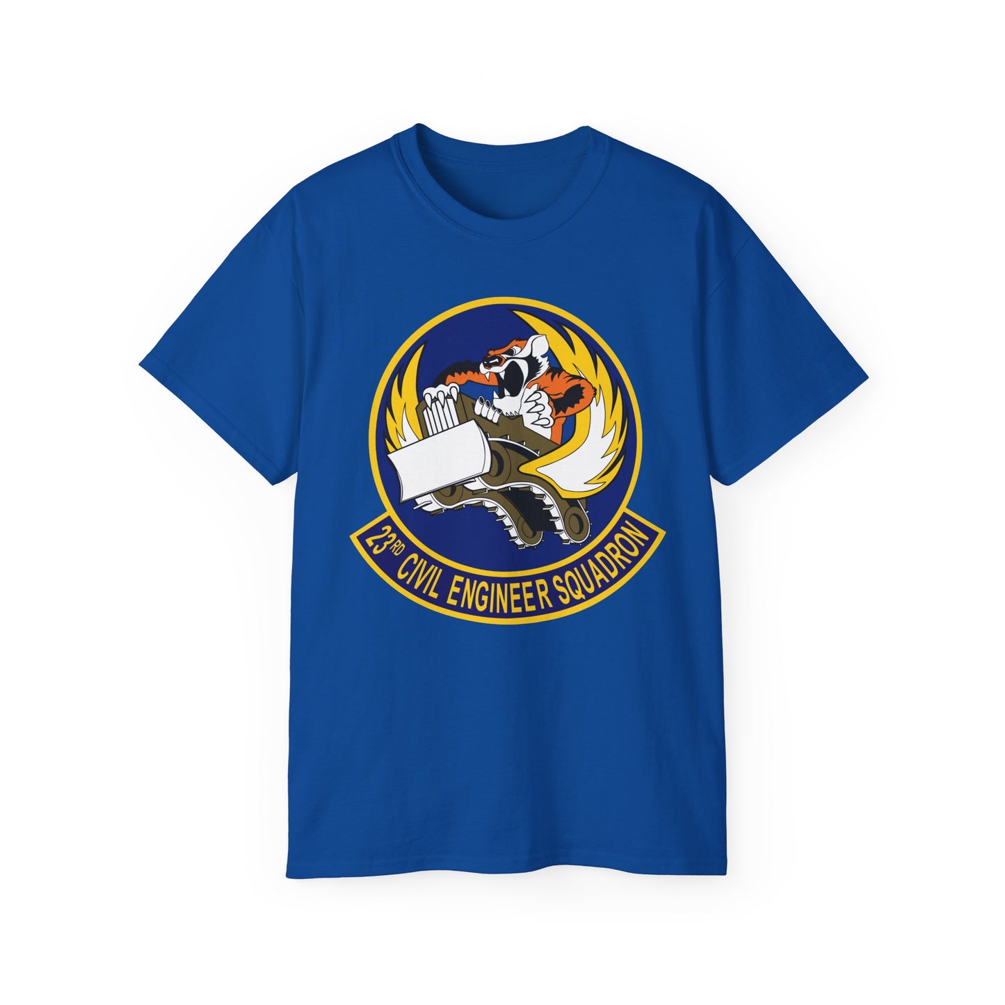 Unisex Ultra Cotton Tee - USAF - 23d Civil Engineer Squadron wo Txt