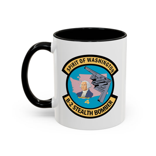 Accent Coffee Mug (11oz & 15oz) - USAF - B2 - Spirit of Washington - Stealth Bomber wo txt X 300