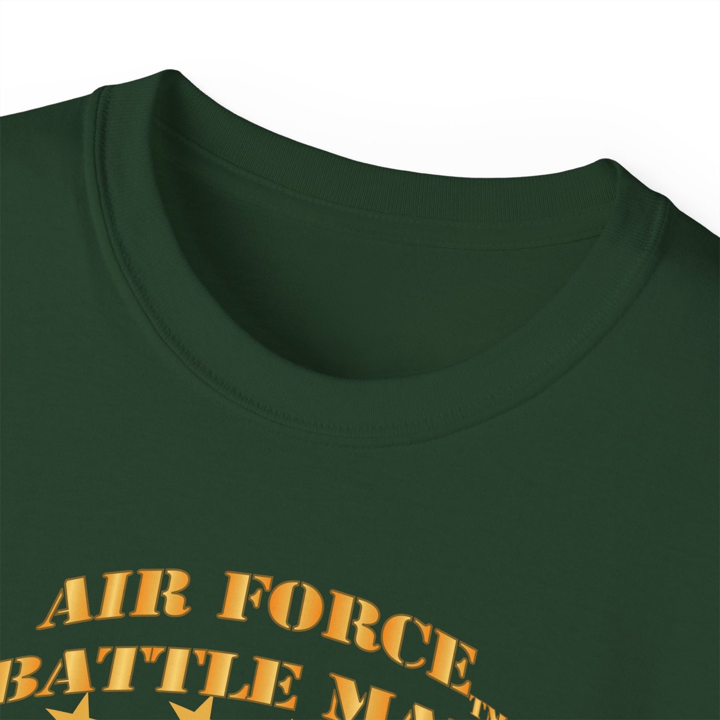 Unisex Ultra Cotton Tee - USAF - Air Battle Manager - Basic Wings X 300