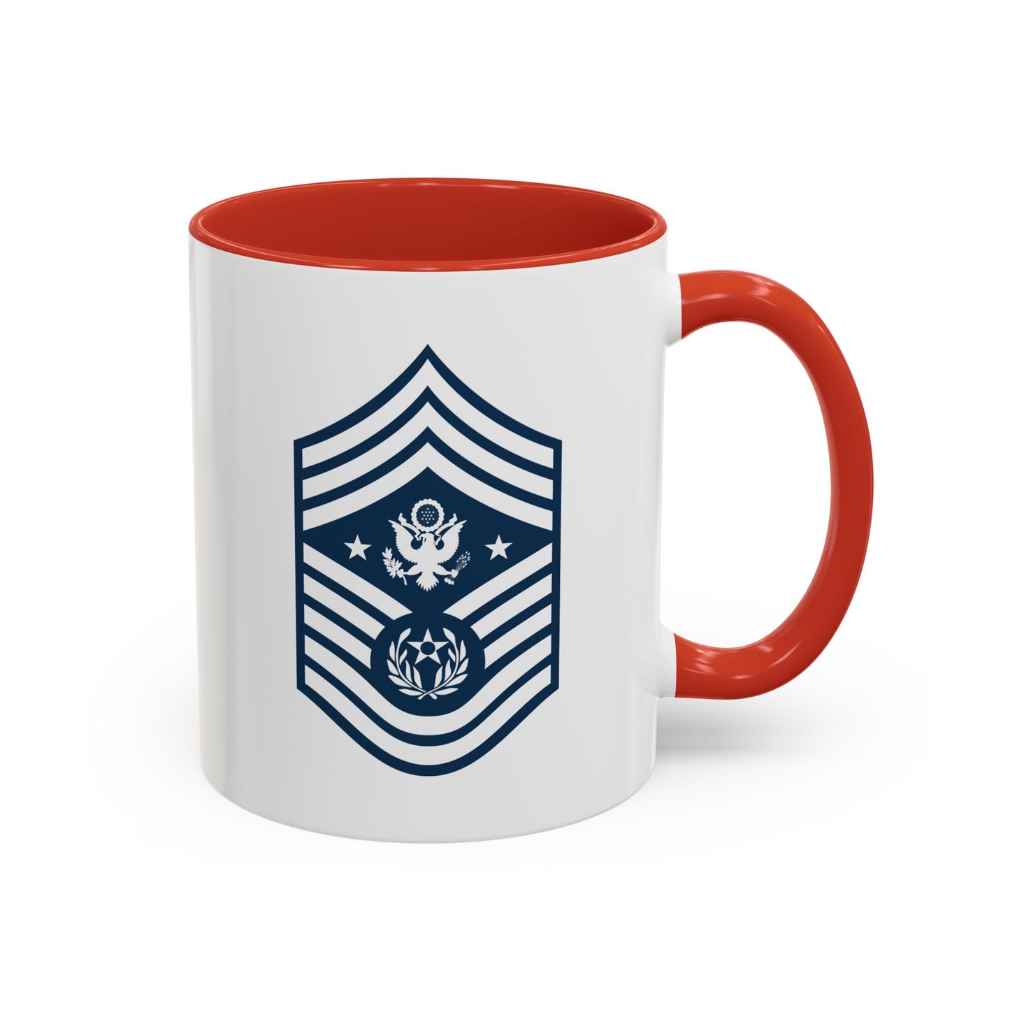 Accent Coffee Mug (11oz & 15oz) - USAF - Chief Master Sergeant of the Air Force (E9d) - 2020