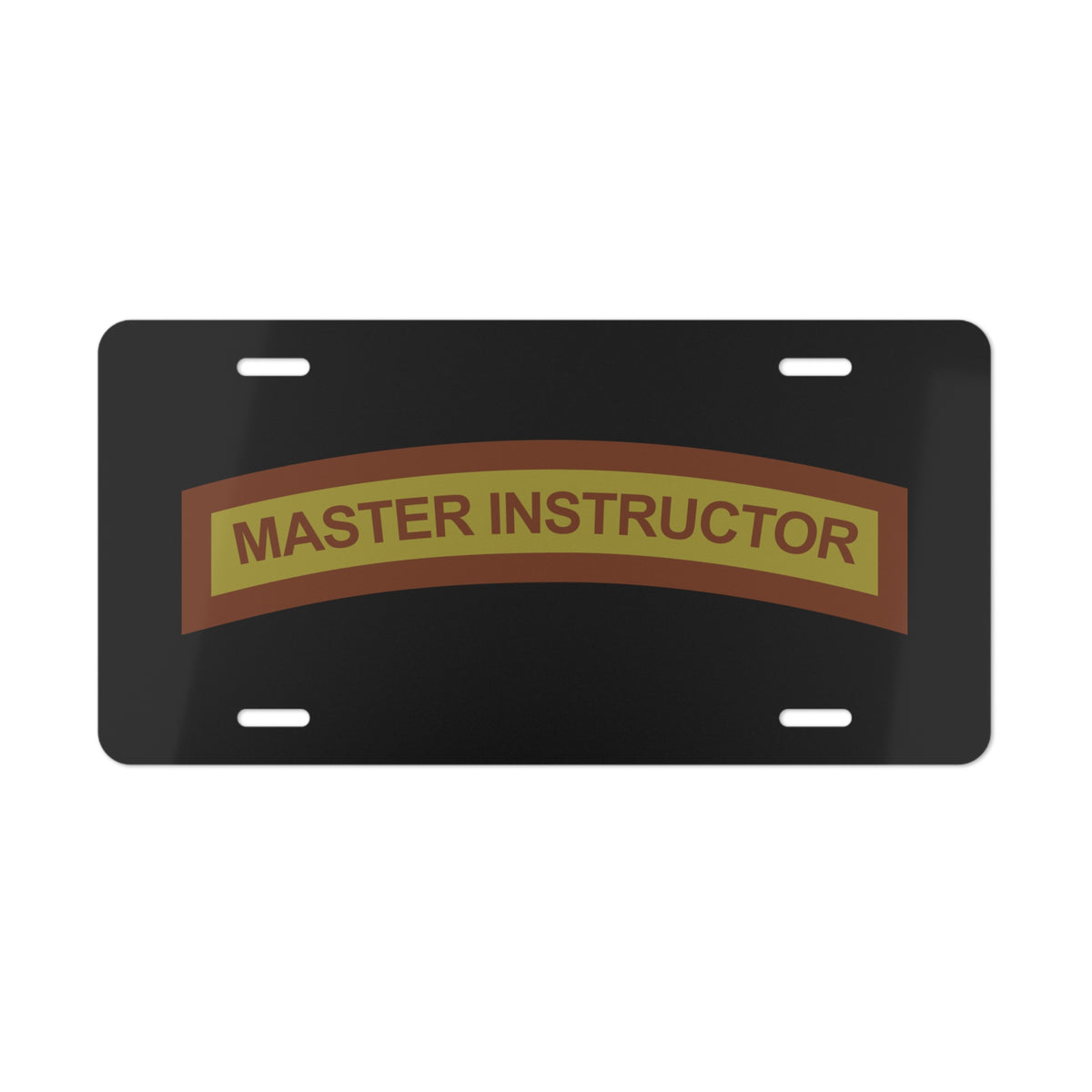 License Plate - USAF - Master Instructor Tab
