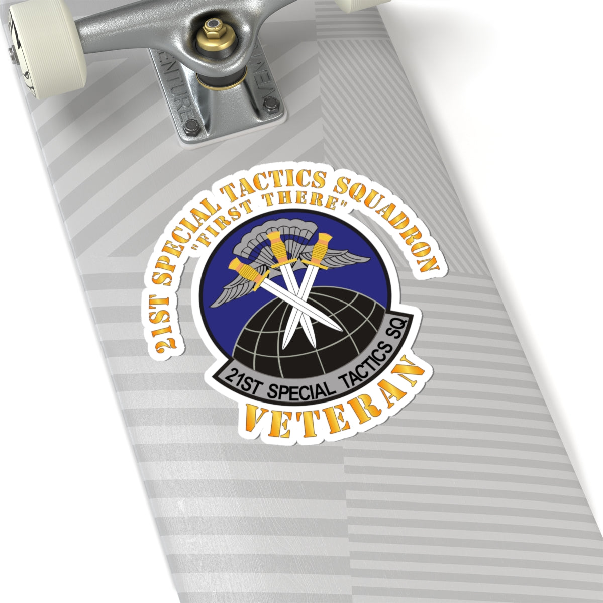 Kiss-Cut Stickers - USAF - 21st Special Tactics Squadron - First There -Veteran
