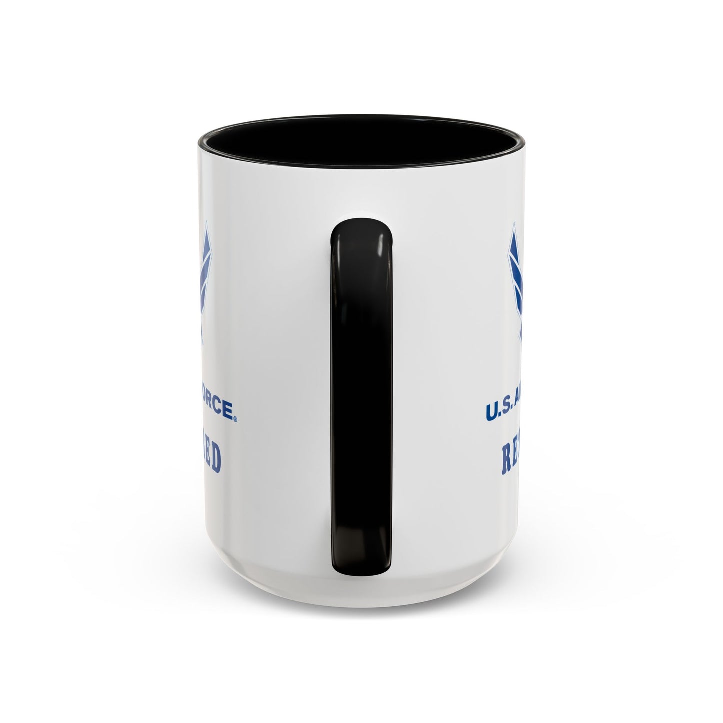 Accent Coffee Mug (11oz & 15oz) - USAF - Air Force - Retired X 300