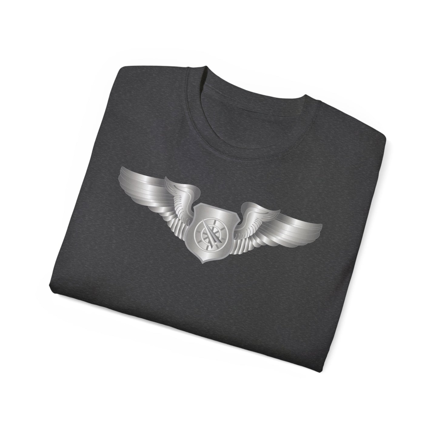 Unisex Ultra Cotton Tee - USAF - Air Battle Manager - Basic Wings wo Txt