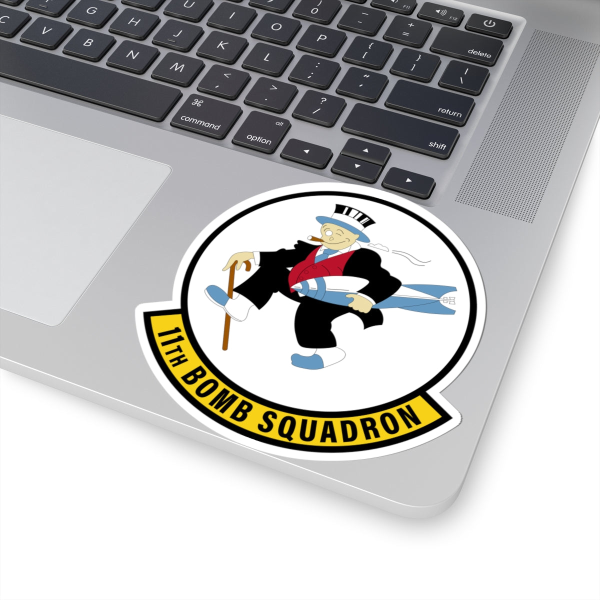 Kiss-Cut Stickers - USAF - 11th Bomb Squadron wo txt