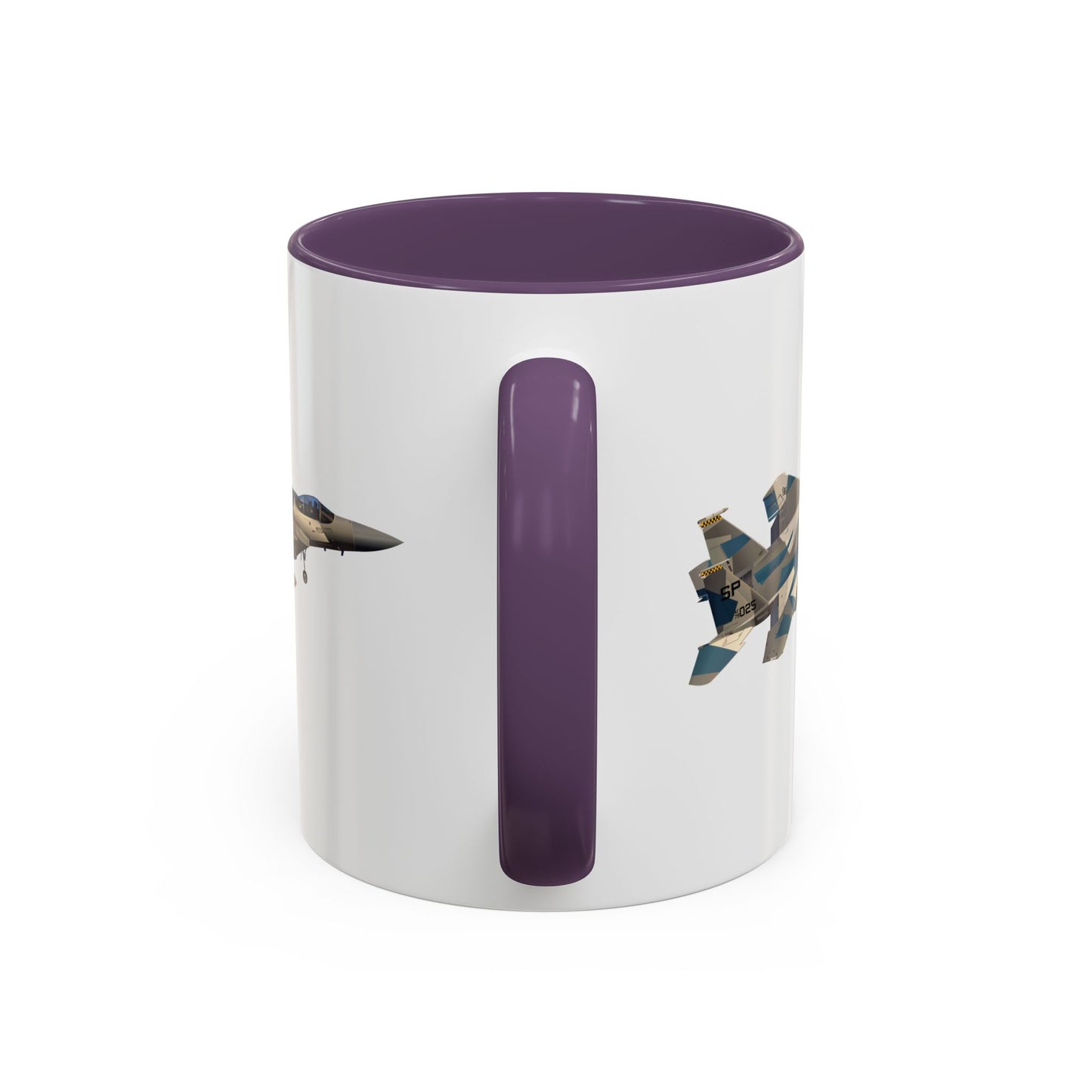 Accent Coffee Mug (11oz & 15oz) - USAF - F15 Eagle wo txt