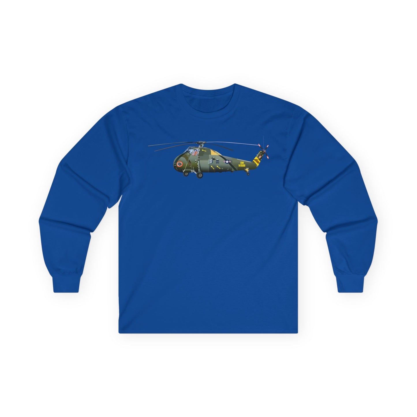 Unisex Ultra Cotton Long Sleeve Tee - H-34 Choctaw wo Txt X 300
