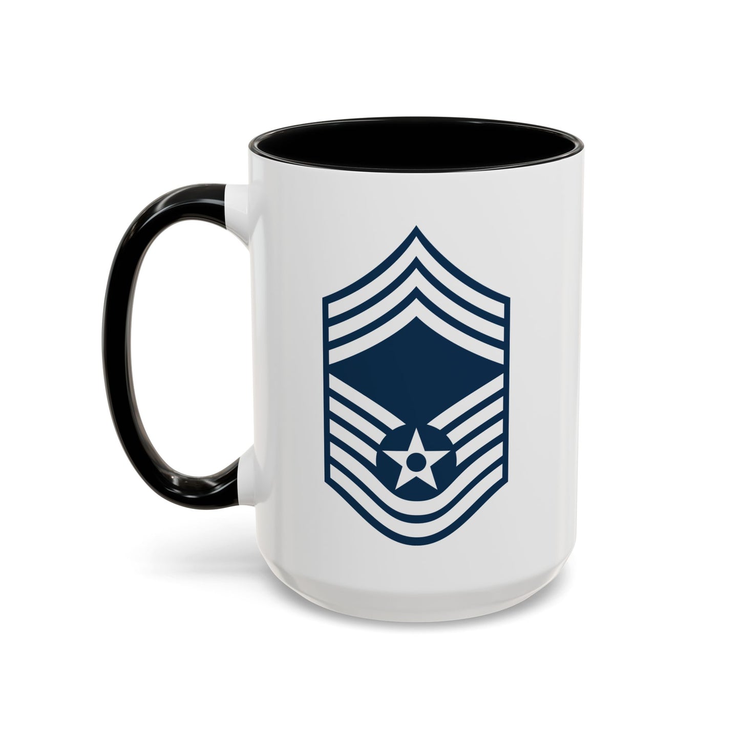 Accent Coffee Mug (11oz & 15oz) - USAF - Chief Master Sergeant (E9a) - 2020