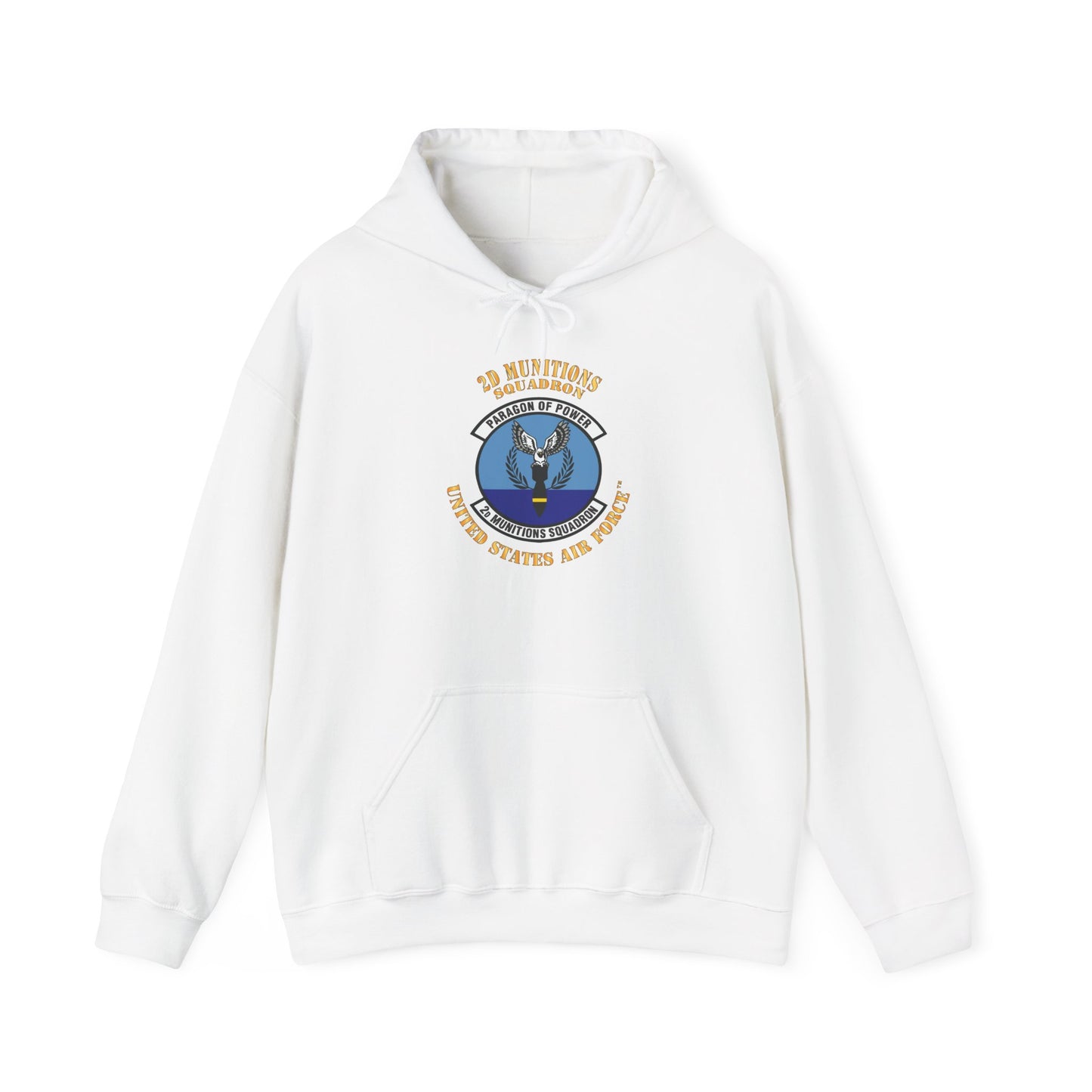 Unisex Heavy Blend Hooded Sweatshirt - USAF - 2nd Munitions Squadron
