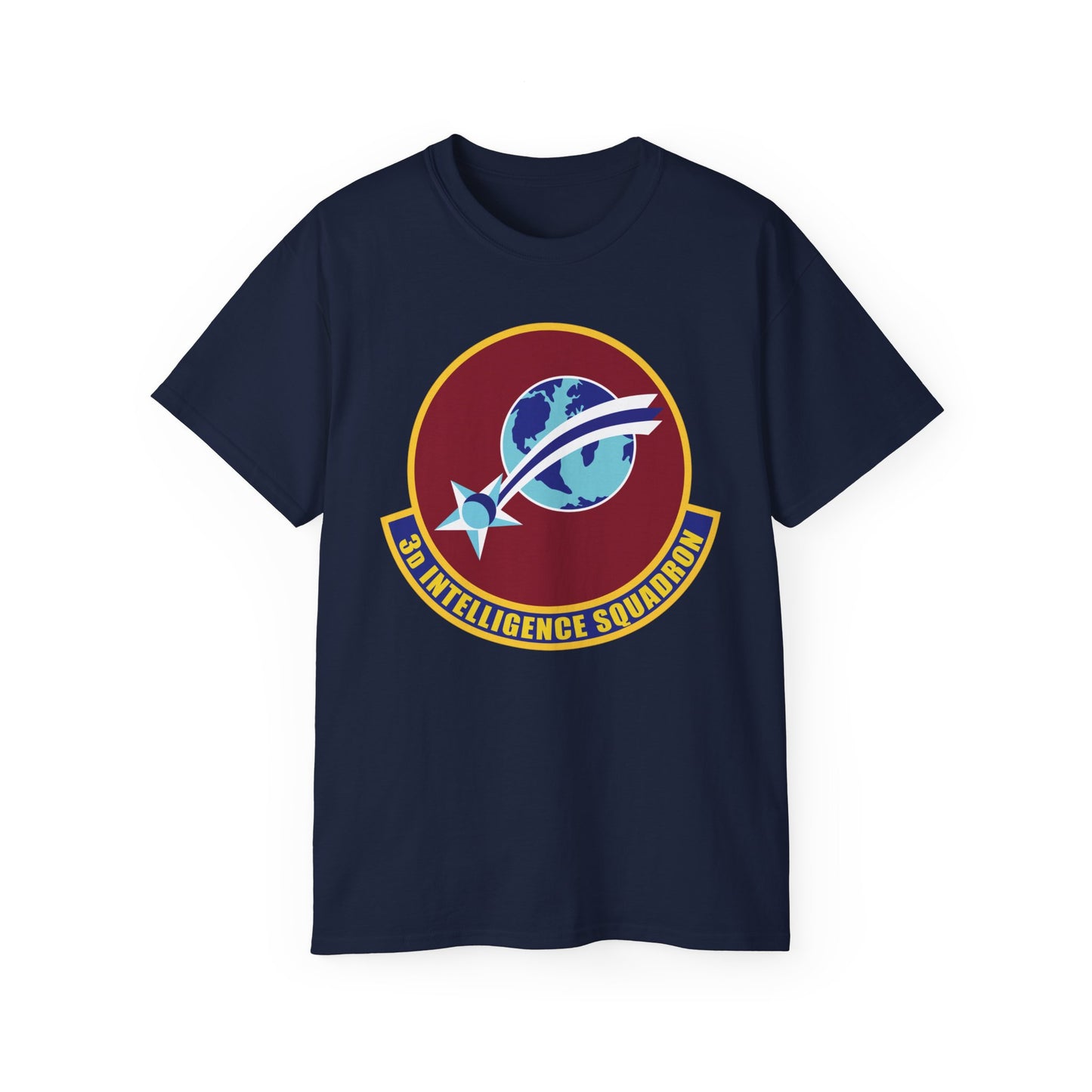 Unisex Ultra Cotton Tee - USAF - 3rd Intelligence Squadron wo txt