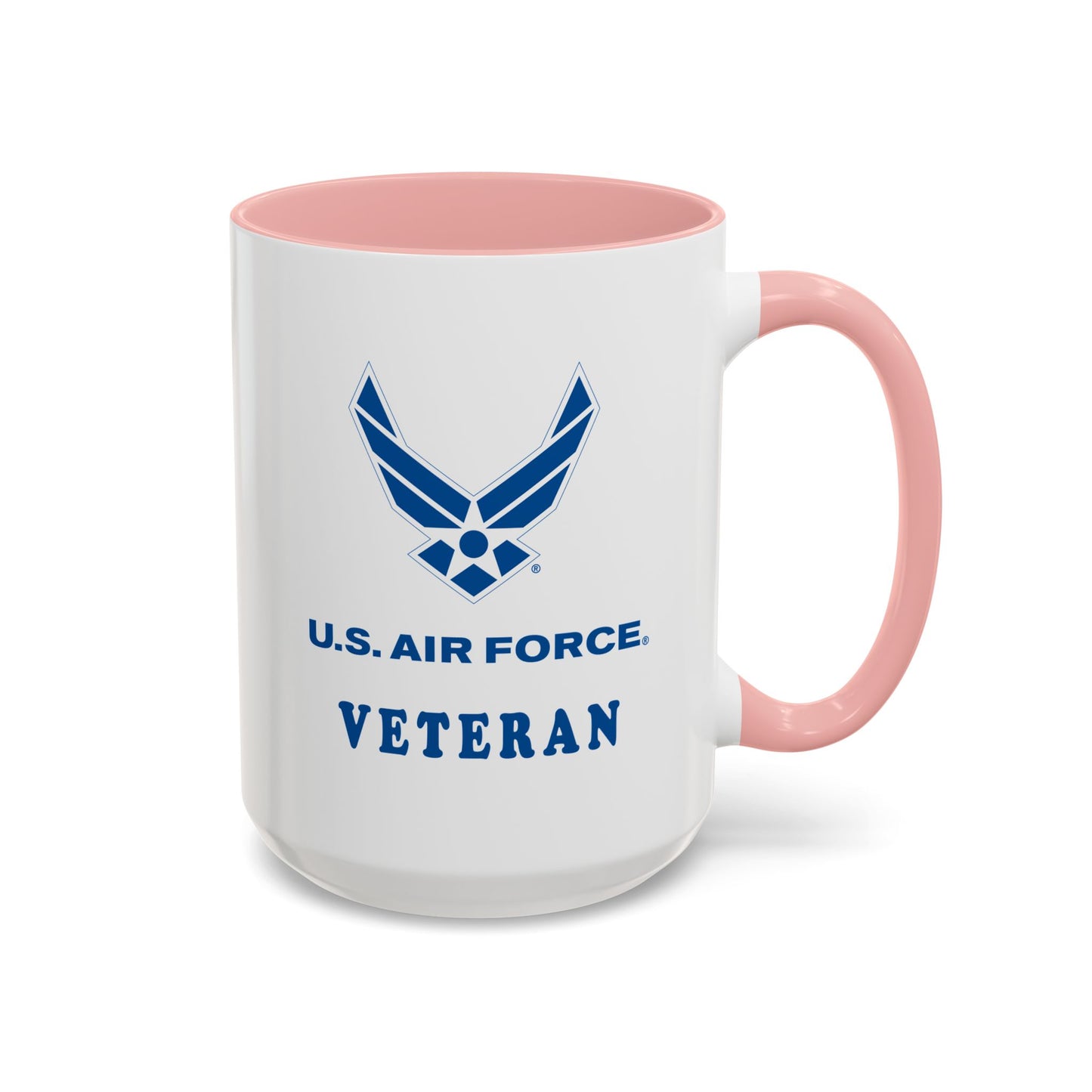 Accent Coffee Mug (11oz & 15oz) - USAF - Air Force - Veteran X 300