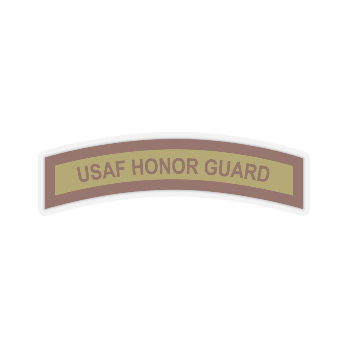 Kiss-Cut Stickers - USAF - Honor Guard Tab