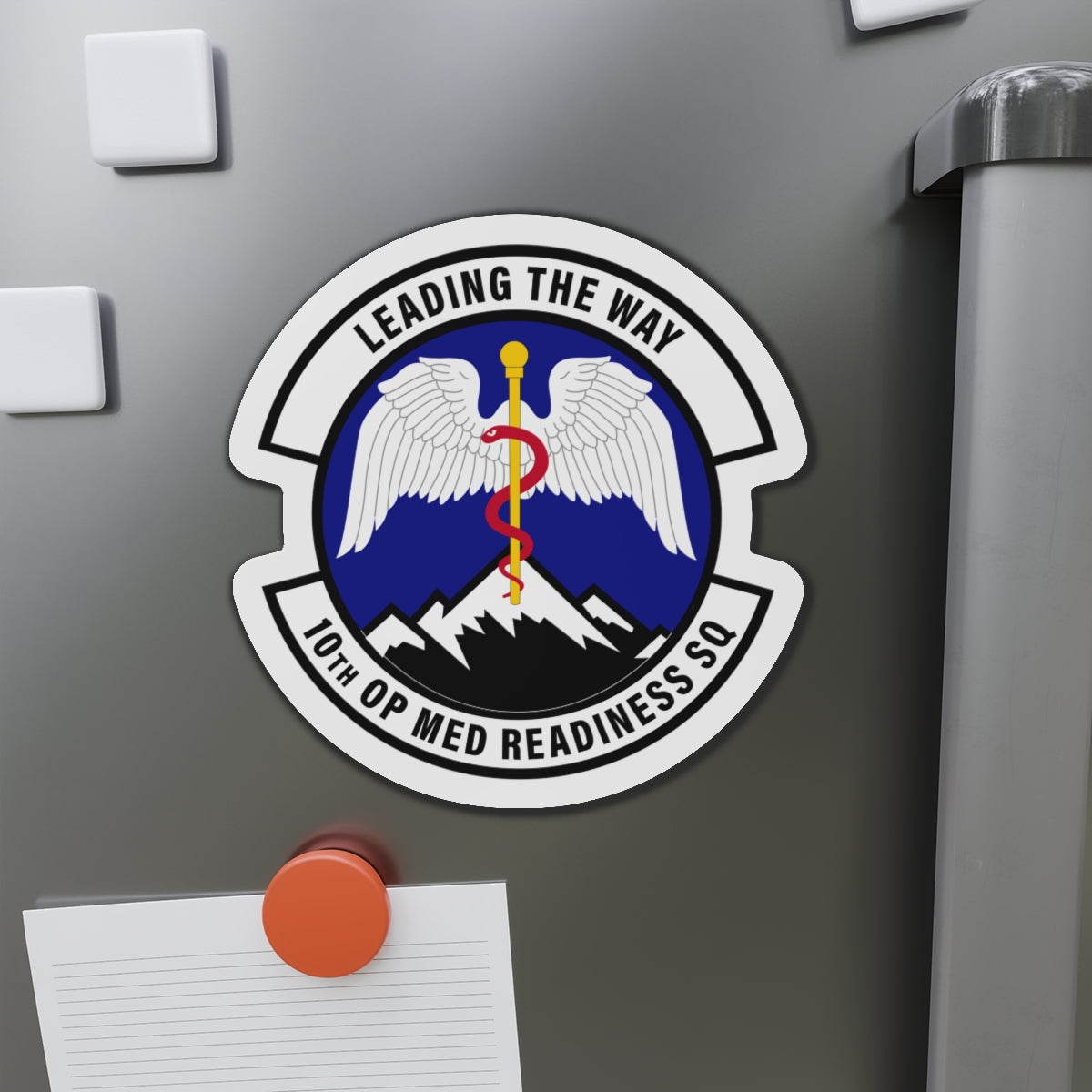 Die-Cut Magnet - USAF - 10th Operational Medical Readiness Sq wo txt
