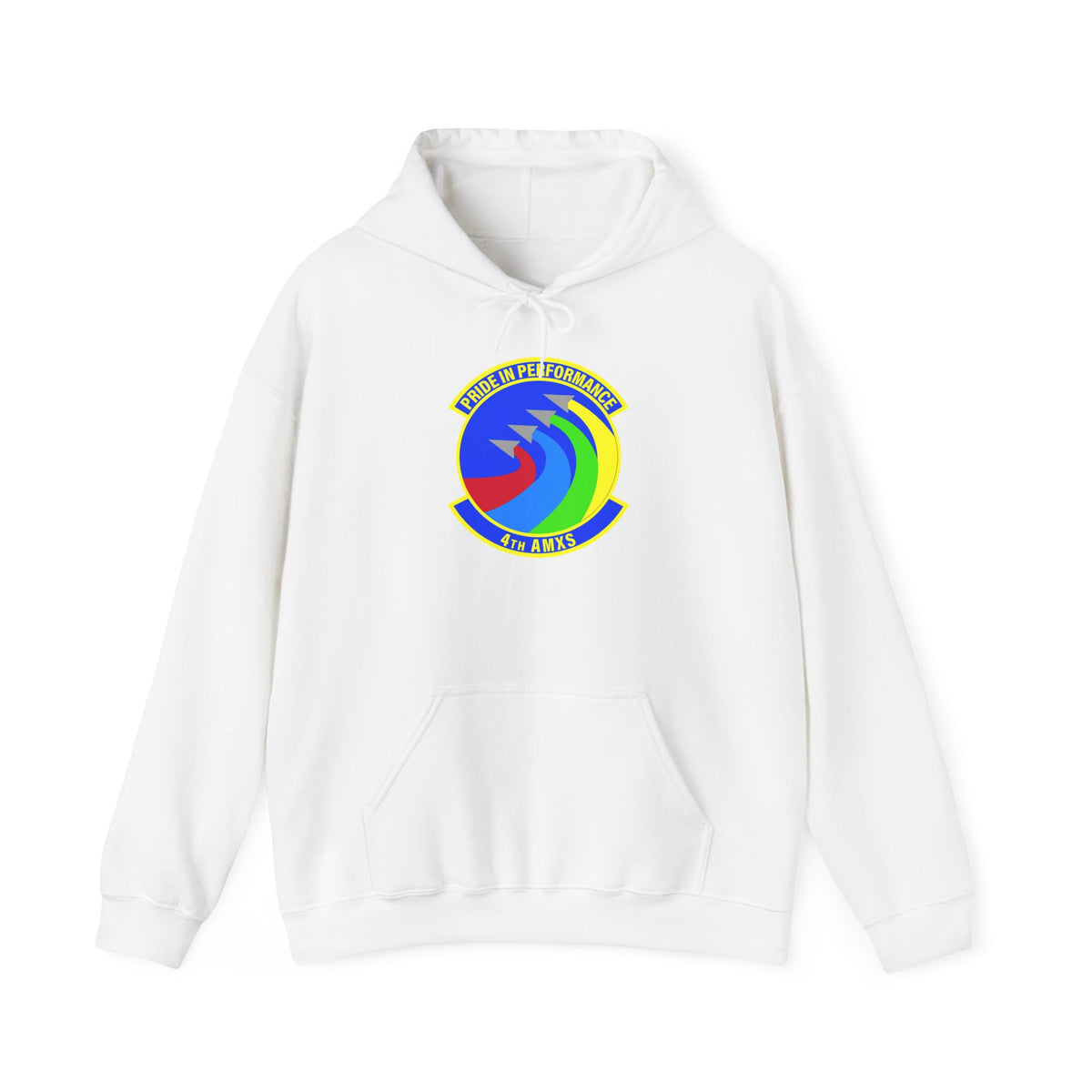 Unisex Heavy Blend Hooded Sweatshirt - USAF - 4th Aircraft Maintenance Sq wo txt