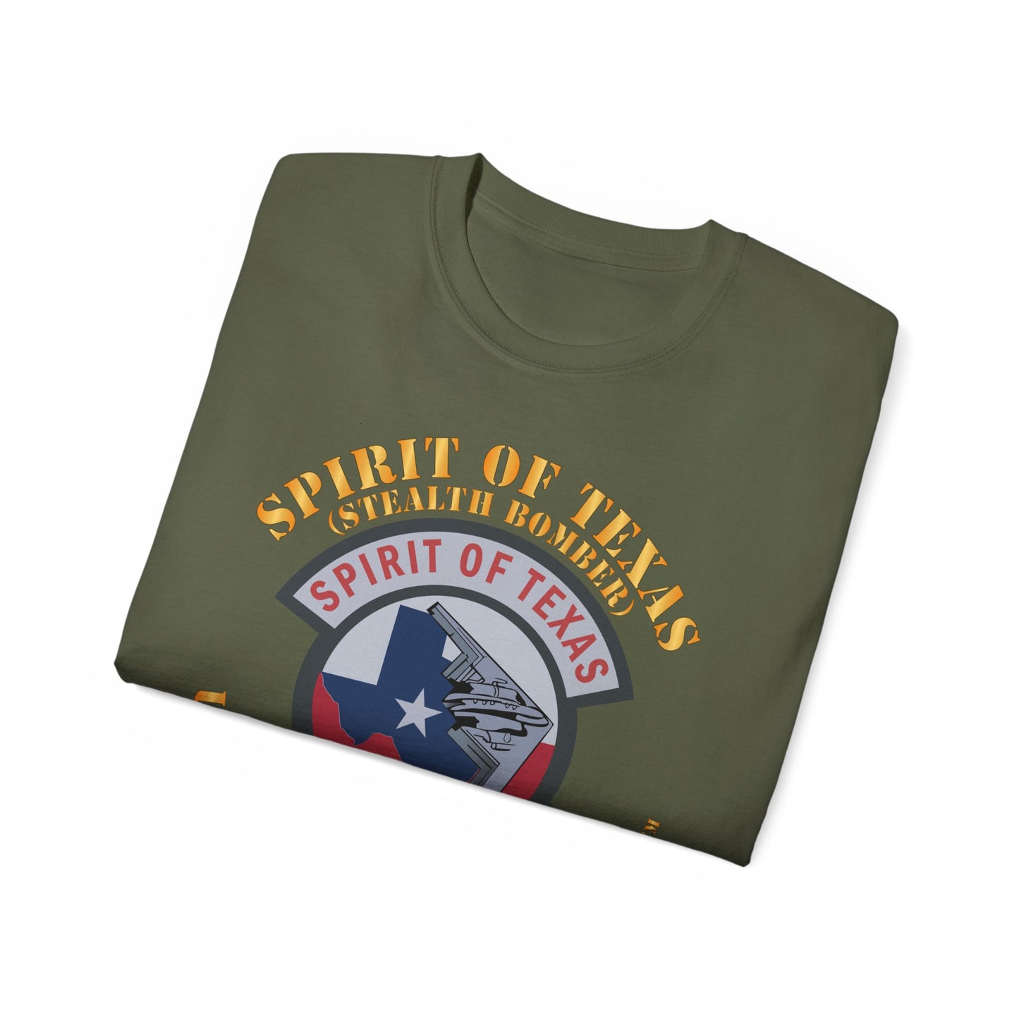 Unisex Ultra Cotton Tee - USAF - B2 - Spirit of Texas - Stealth Bomber X 300