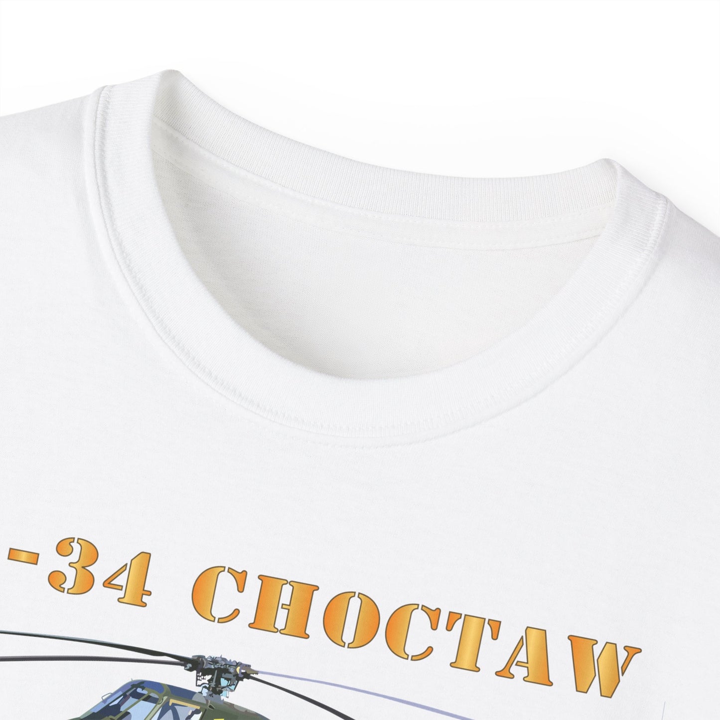 Unisex Ultra Cotton Tee - H-34 Choctaw with Txt X 300