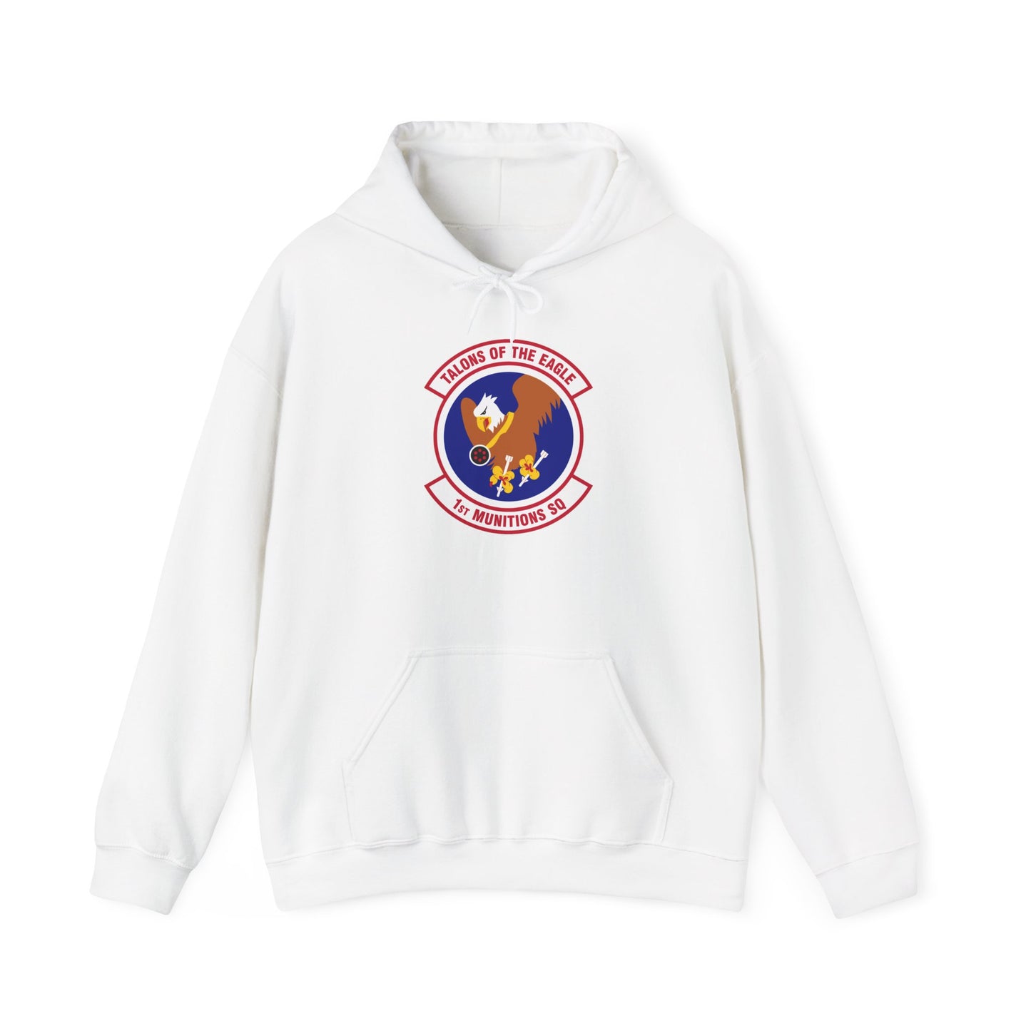 Unisex Heavy Blend Hooded Sweatshirt -USAF - 1st Munitions Squadron (ACC) wo txt