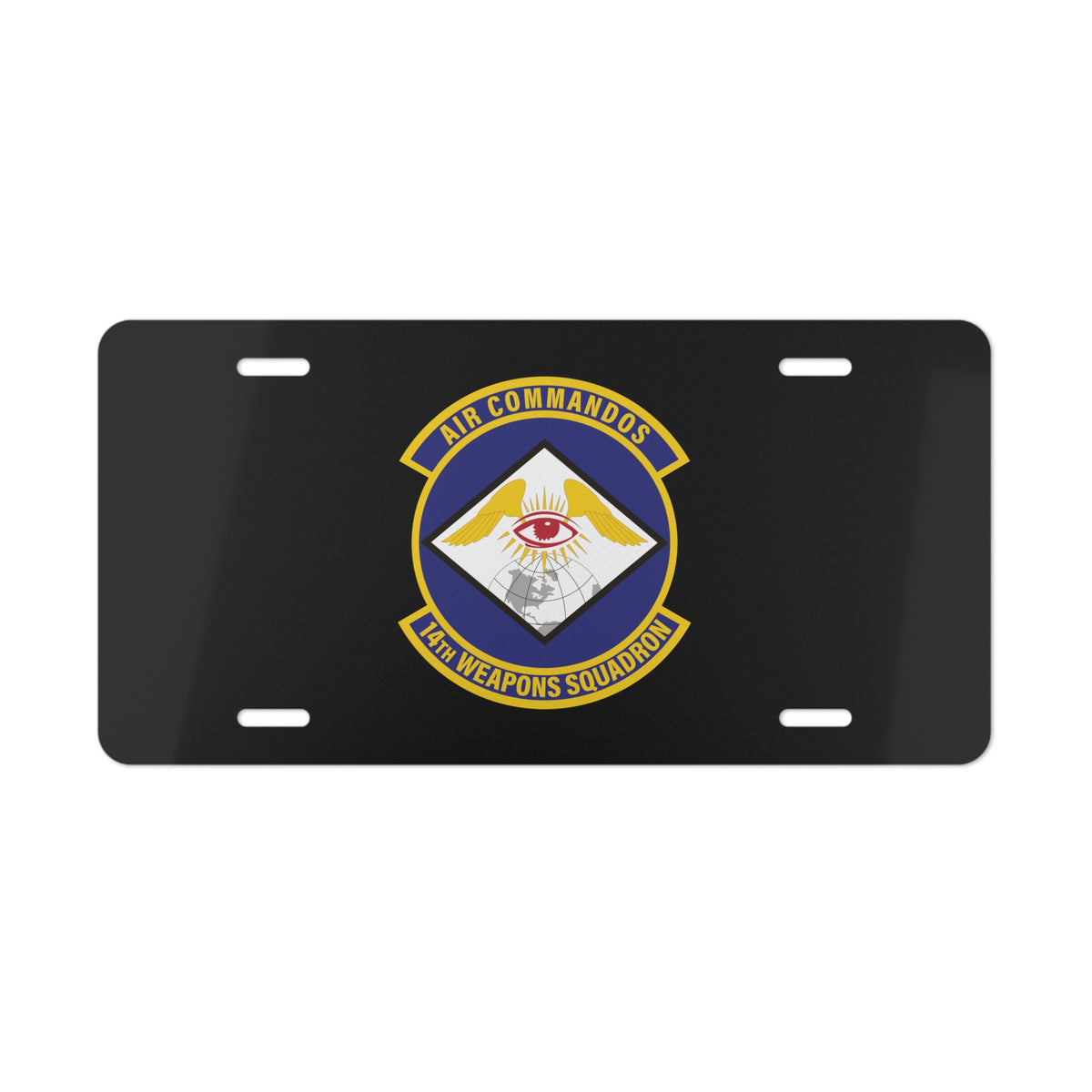 License Plate - USAF - 14th Weapons Squadron wo txt