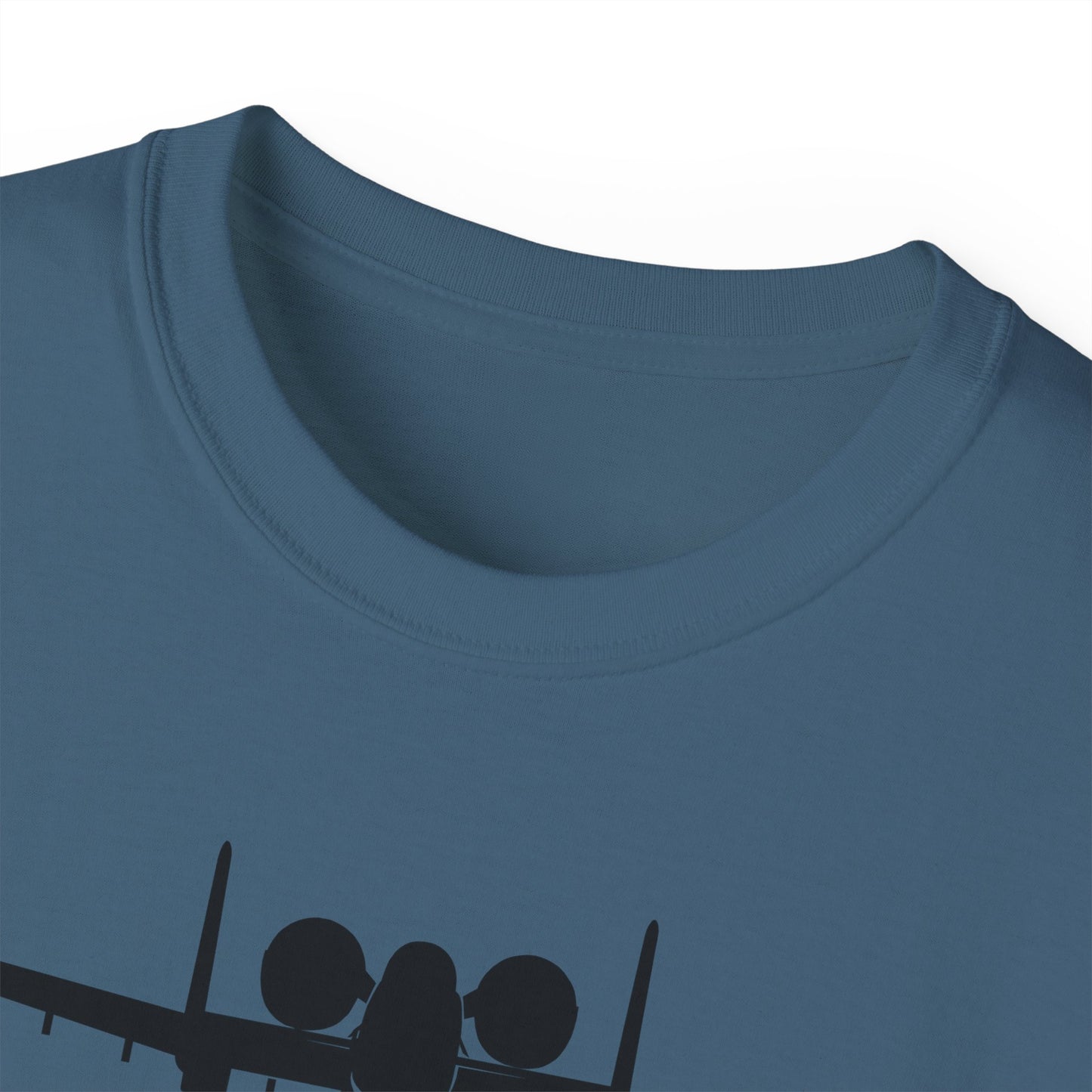 Unisex Ultra Cotton Tee - Aircraft - USAF - A-10 Thunderbolt II - Front - Silhouette X 300