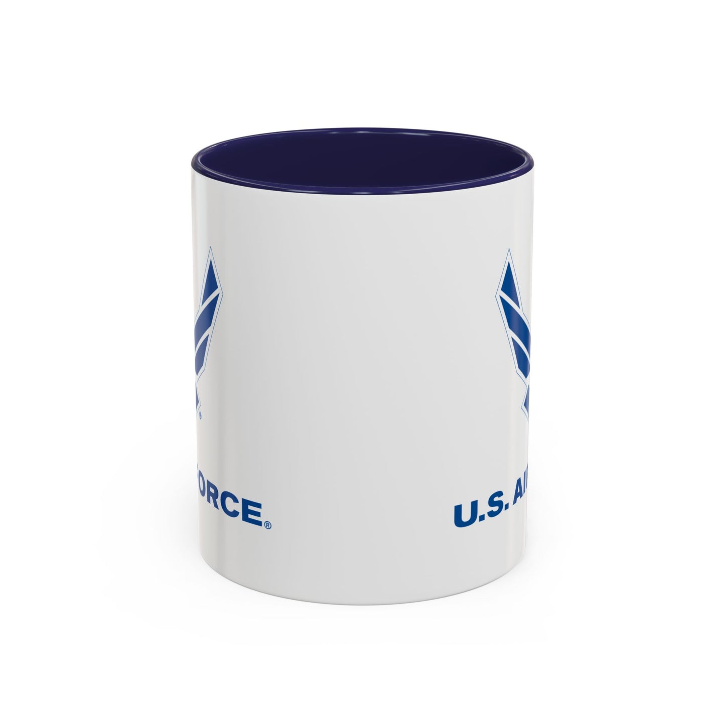 Accent Coffee Mug (11oz & 15oz) - USAF Logo, TM Txt - U S Air Force X 300