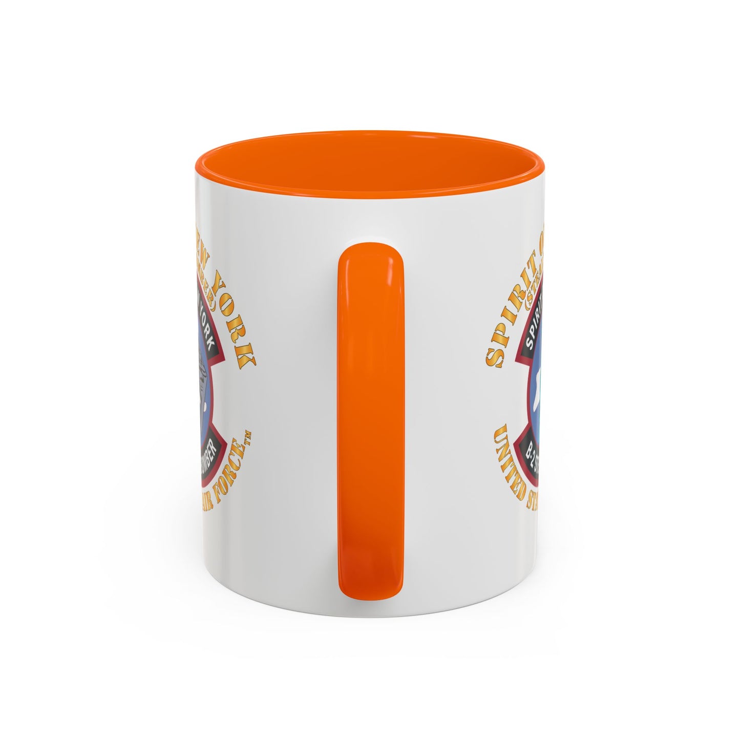 Accent Coffee Mug (11oz & 15oz) - USAF - B2 - Spirit of New York - Stealth Bomber X 300