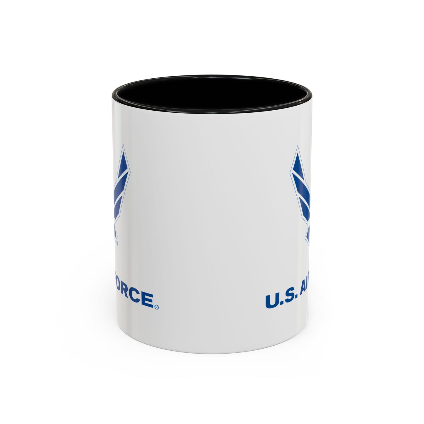 Accent Coffee Mug (11oz & 15oz) - USAF Logo, TM Txt - U S Air Force X 300
