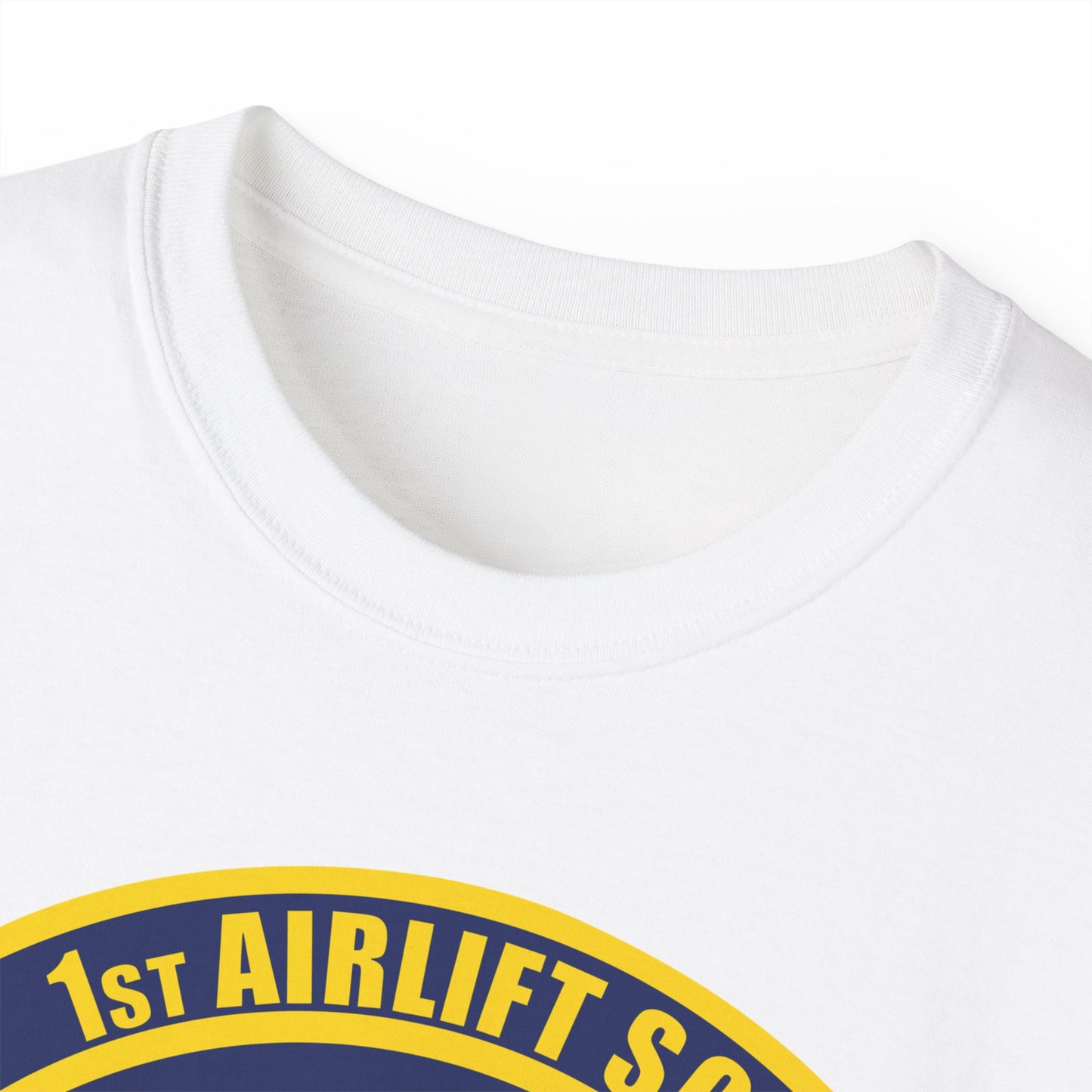 Unisex Ultra Cotton Tee - USAF - 1st Airlift Squadron wo txt X 300